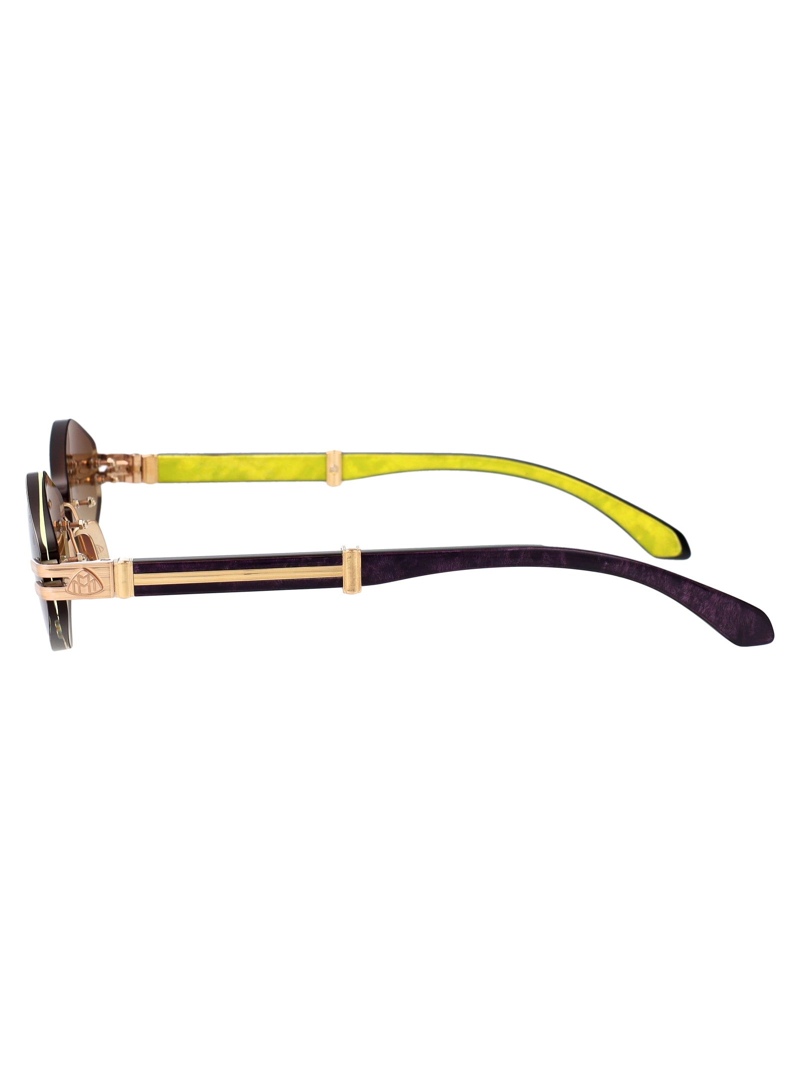 The Idol I Mg-Wek-M09 Mellow Gold Plated Titanium Sunglasses