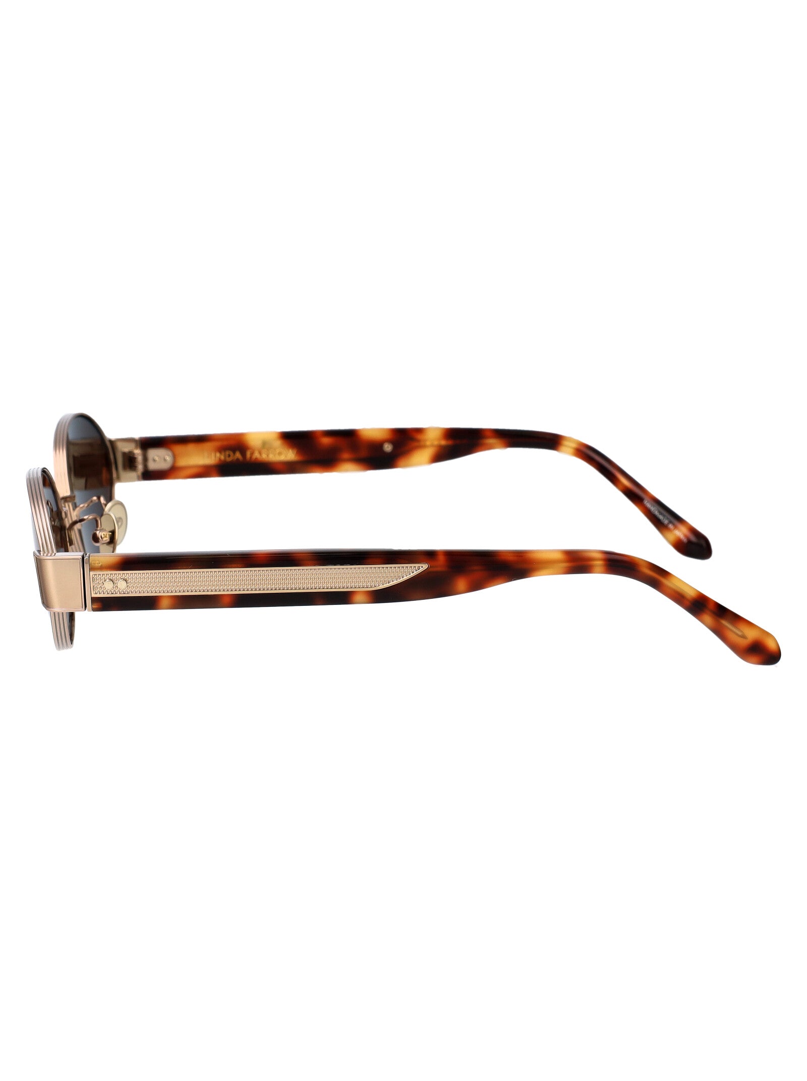 Sadie Lightgold/t-shell/brown Titanium Sunglasses