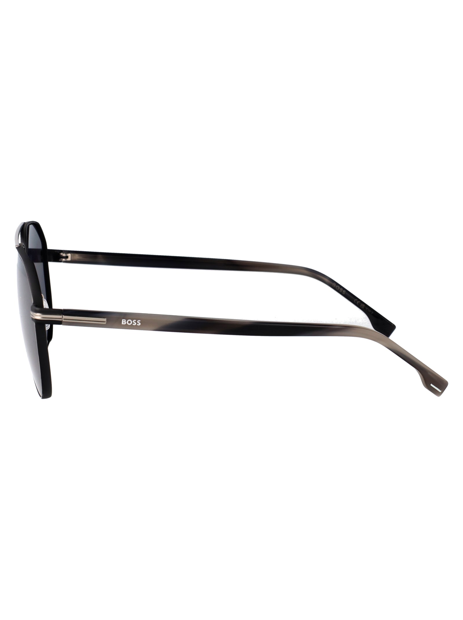 Boss 1747-S 84j Palladium Black Stainless Steel Sunglasses