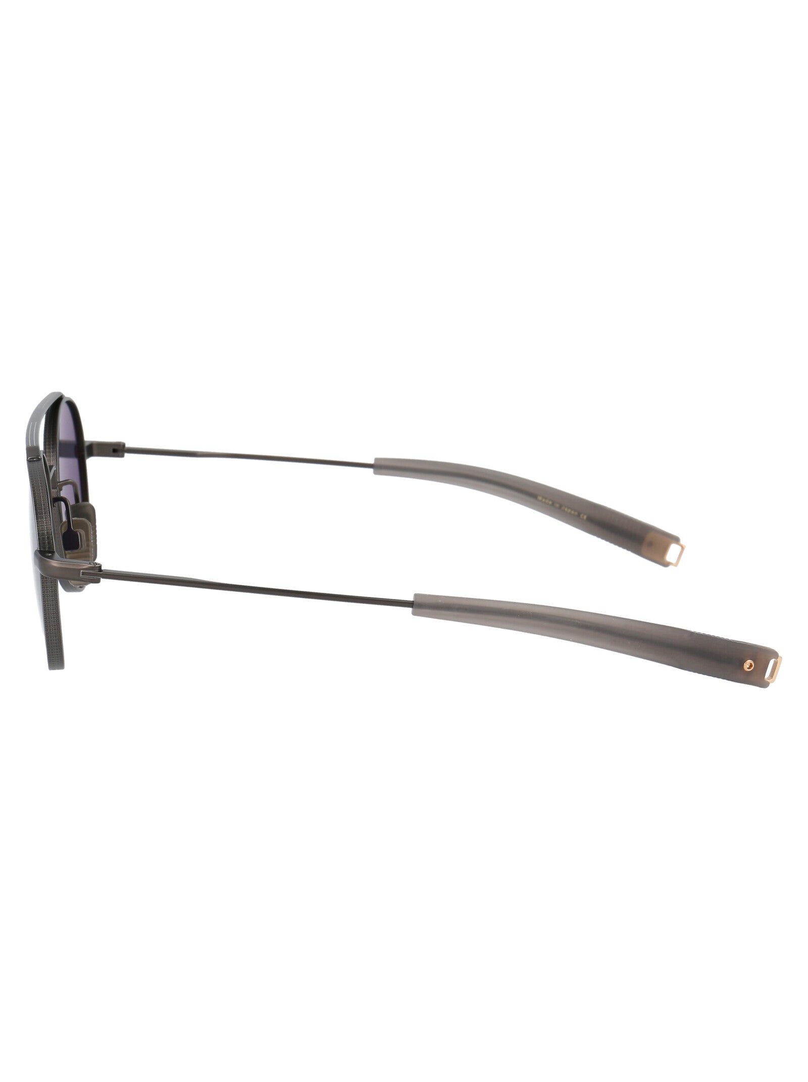 Dls103-50-04 04 Black Gun / Grey Polar Acetate + Metal Sunglasses