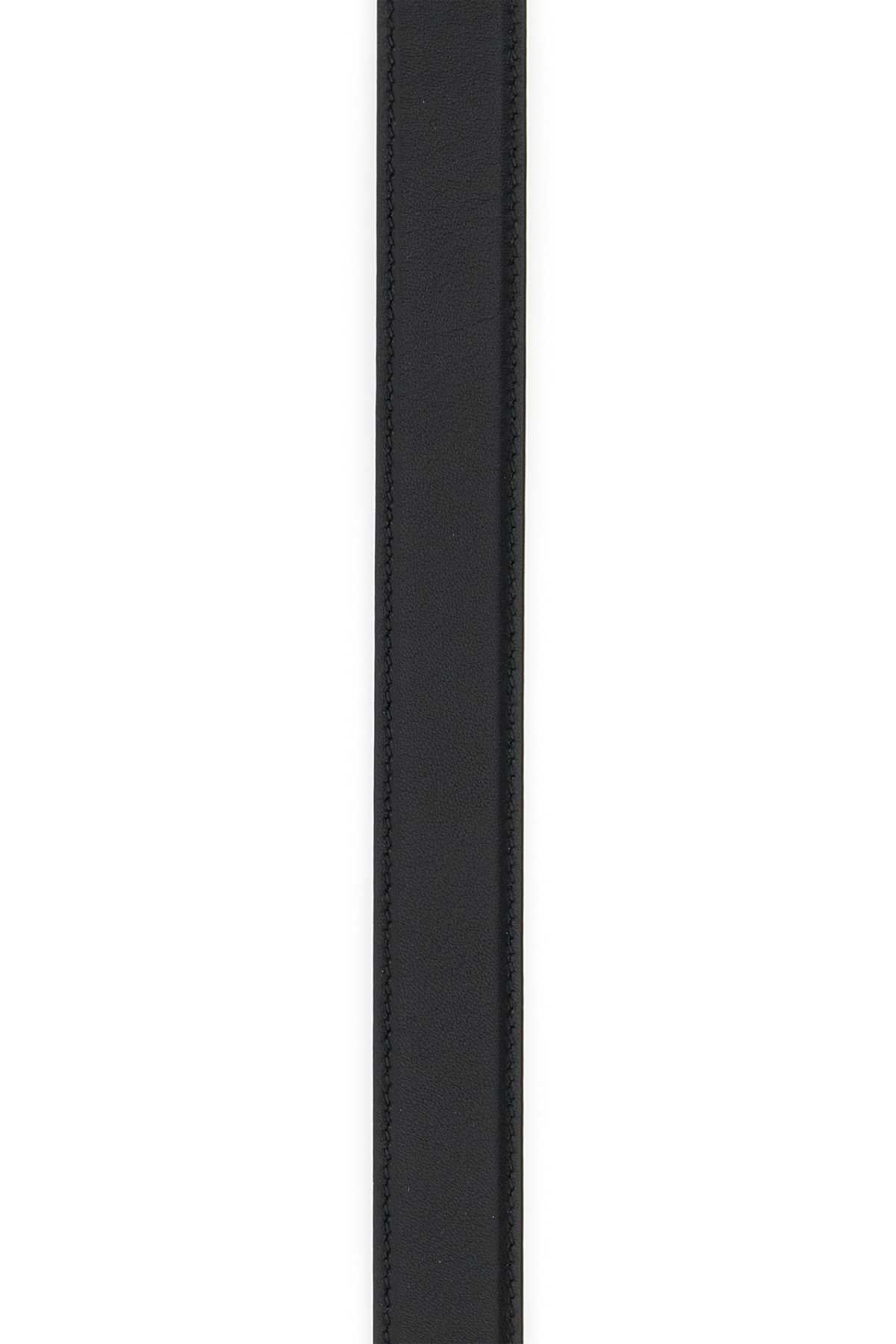 Black Calf Skin Cinture