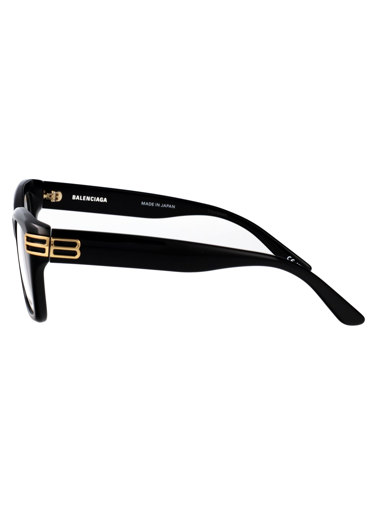 Bb0472o 001 Black-black-transparent Acetate Optical
