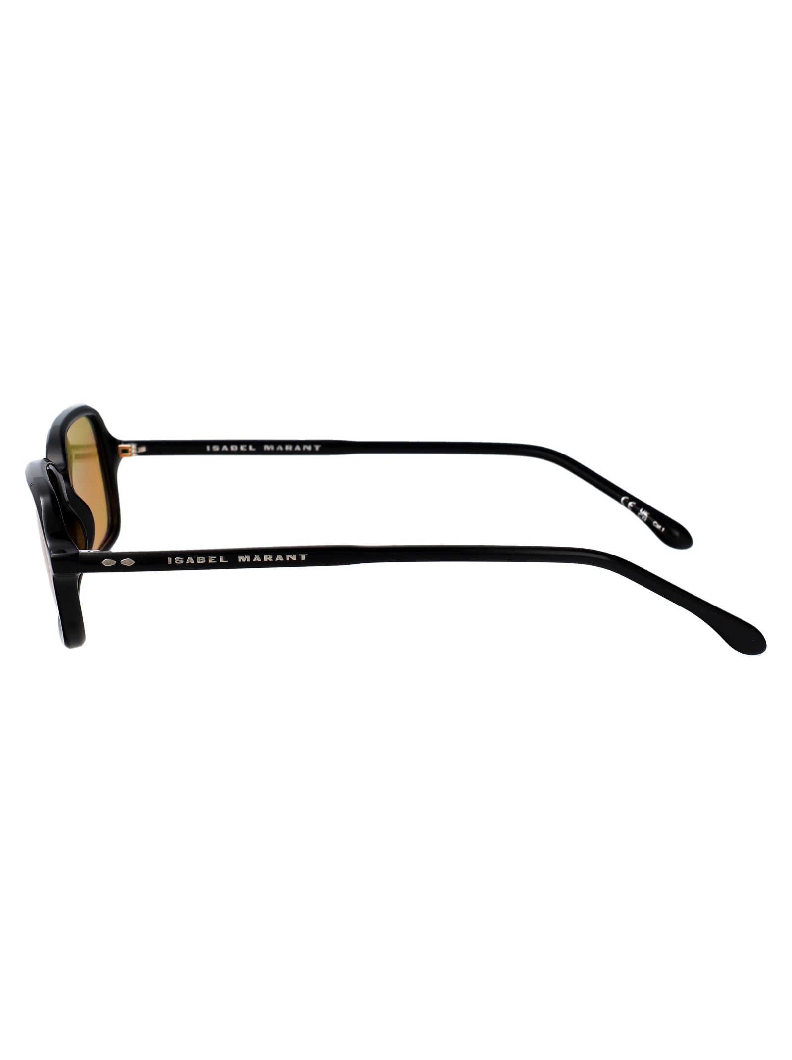 Im 0258-S 807 Black Acetate Sunglasses