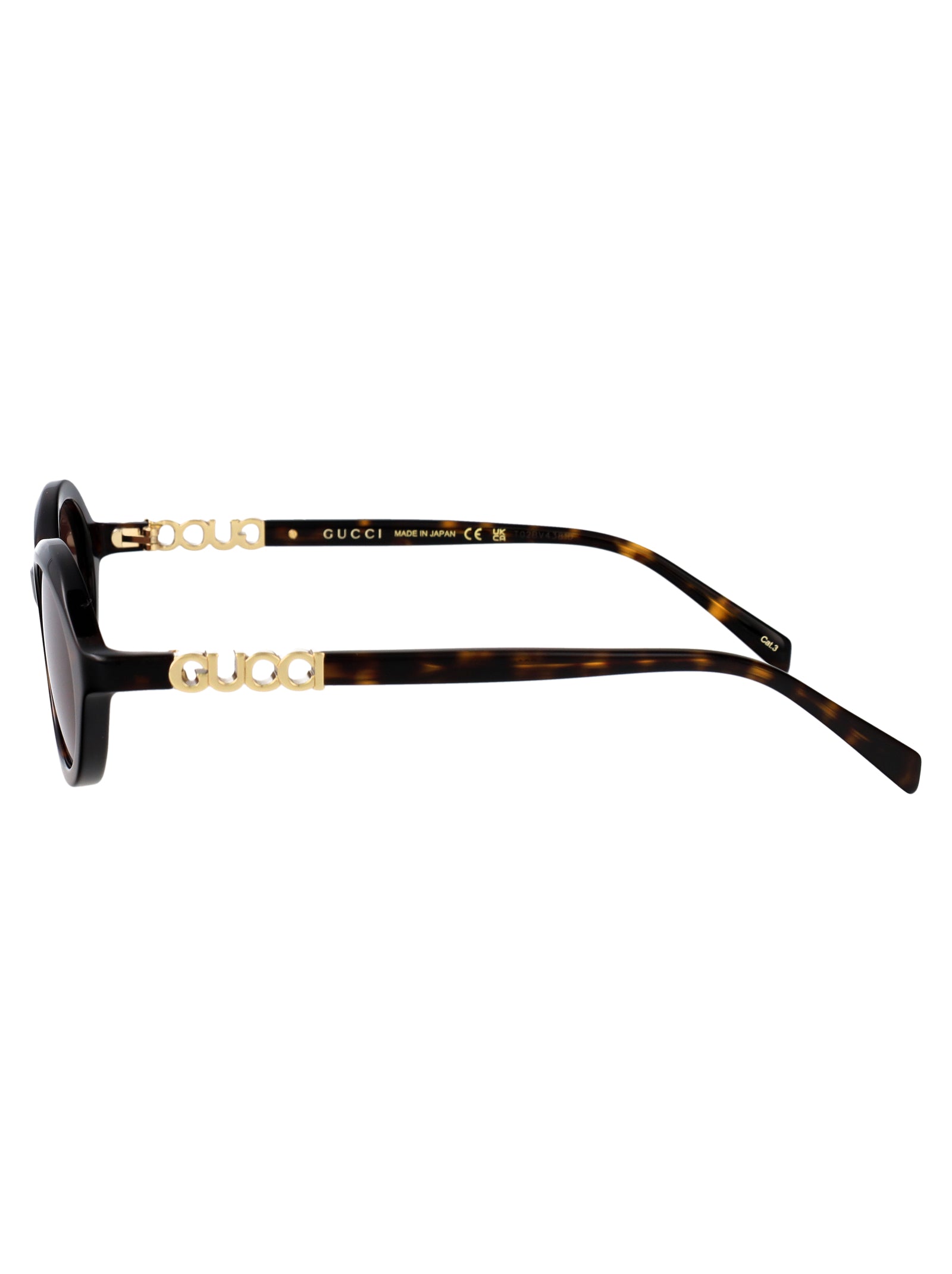 Gg2153s 002 Havana-havana-brown Acetate Sunglasses
