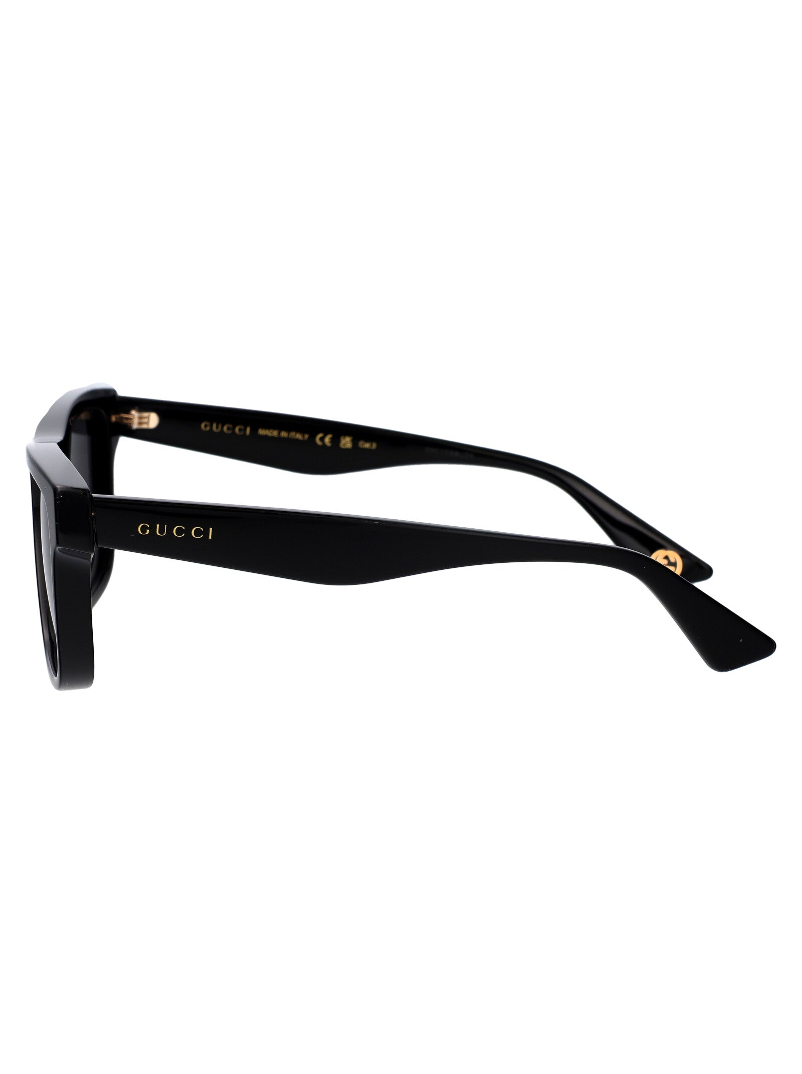 Gg1618s 001 Black Grey Acetate Sunglasses
