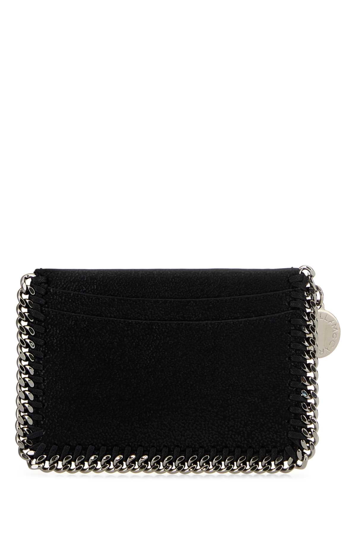 Black Polyester Portafogli