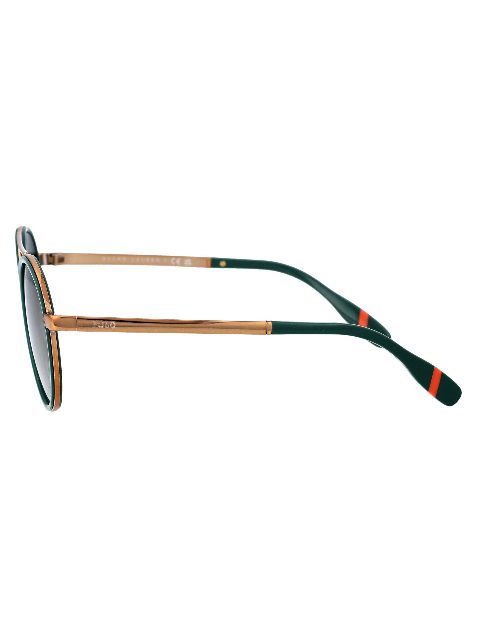 0ph3150 944971 Green/antique Gold Metal Sunglasses