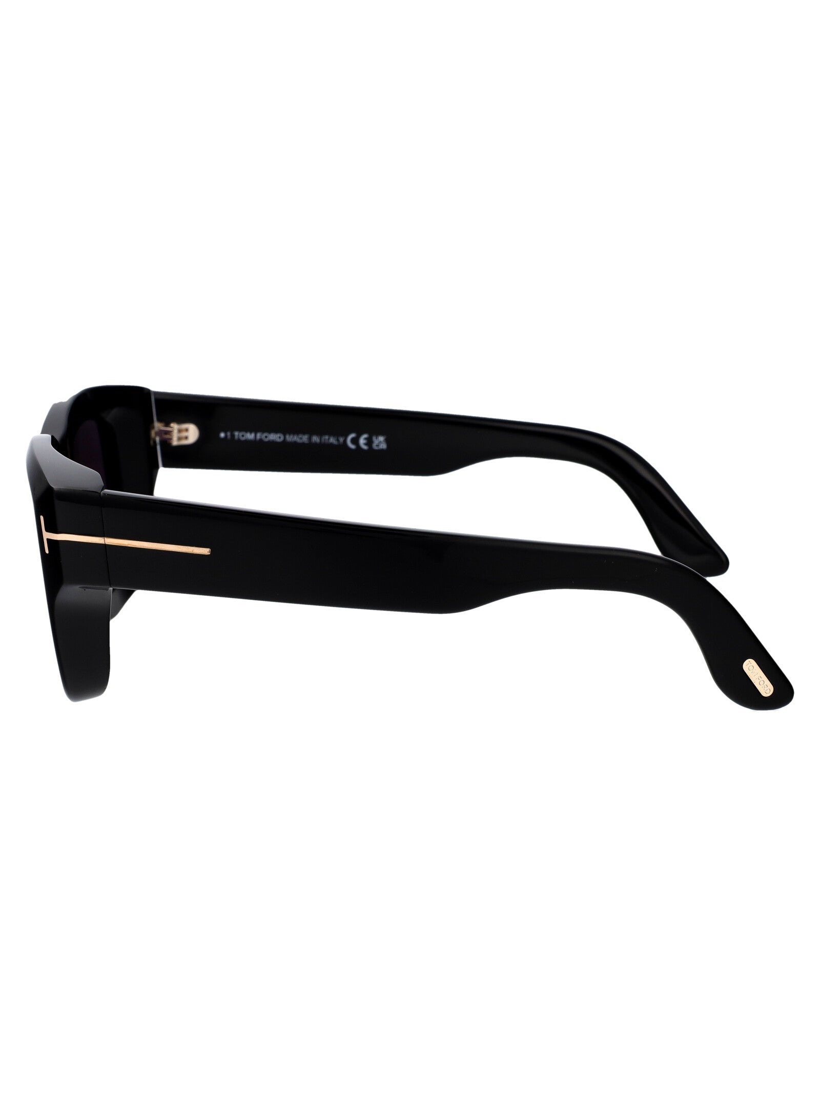 Ilias Nero Lucido / Fumo Acetate Sunglasses