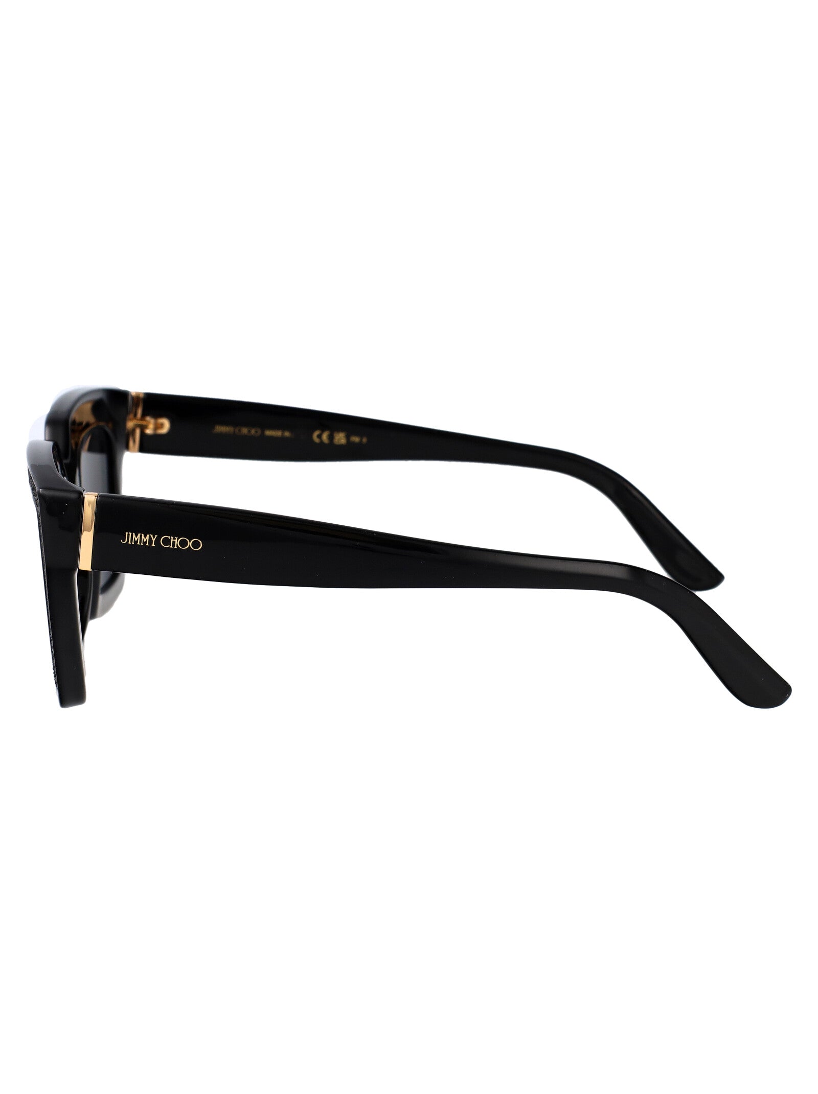 Megs-S 807t4 Black Acetate Sunglasses