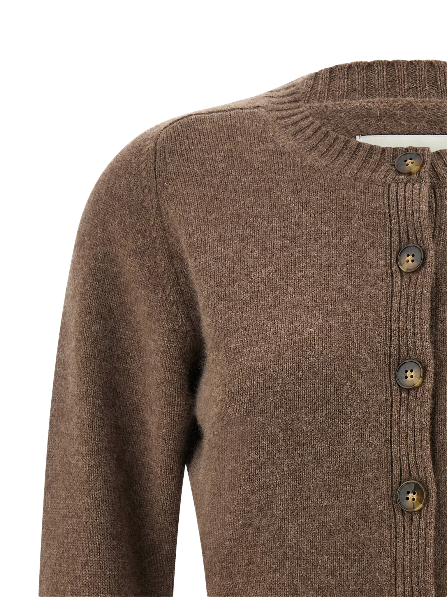 Zephir Lds cardigan Brown Cashmere Sweater, Cardigans
