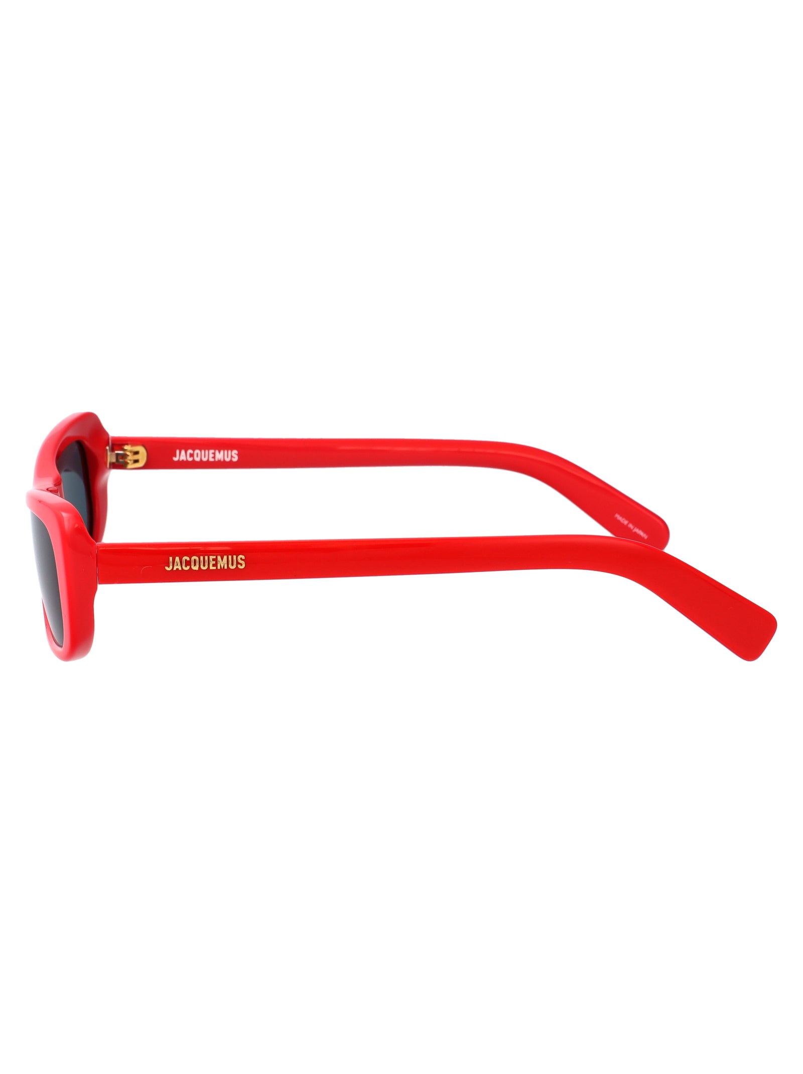 Jac55c2sun C2 Red/ Yellow Gold/ Grey Acetate Sunglasses