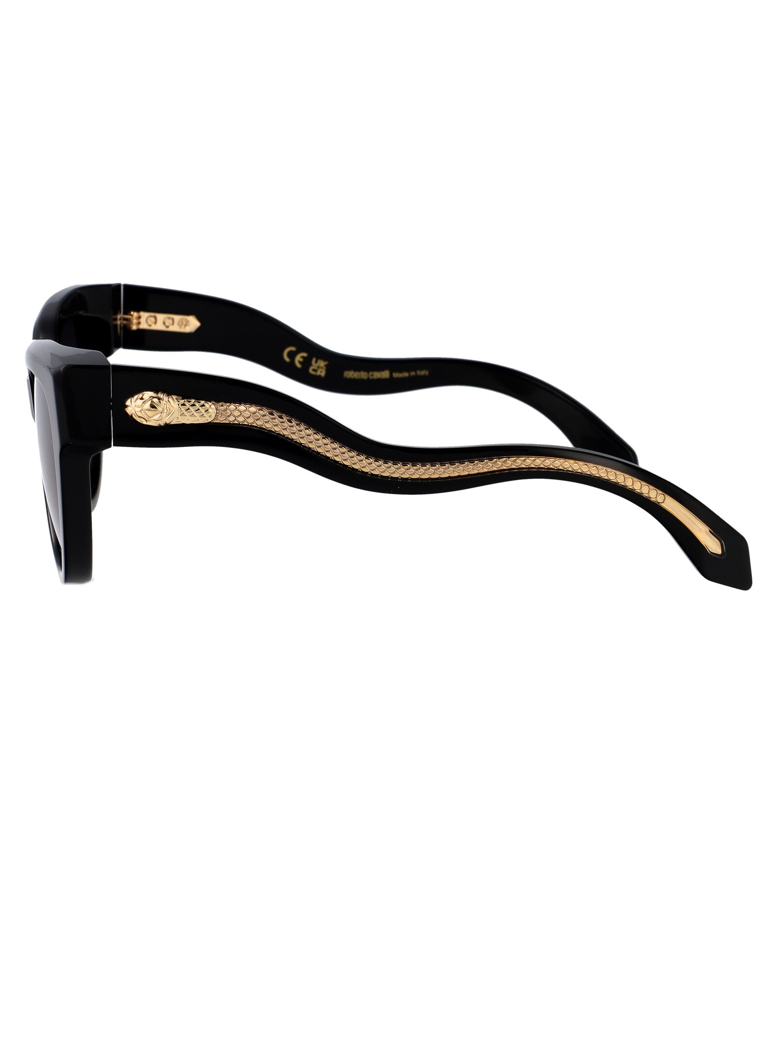 Src054 Nero Lucido Acetate + Metal Sunglasses