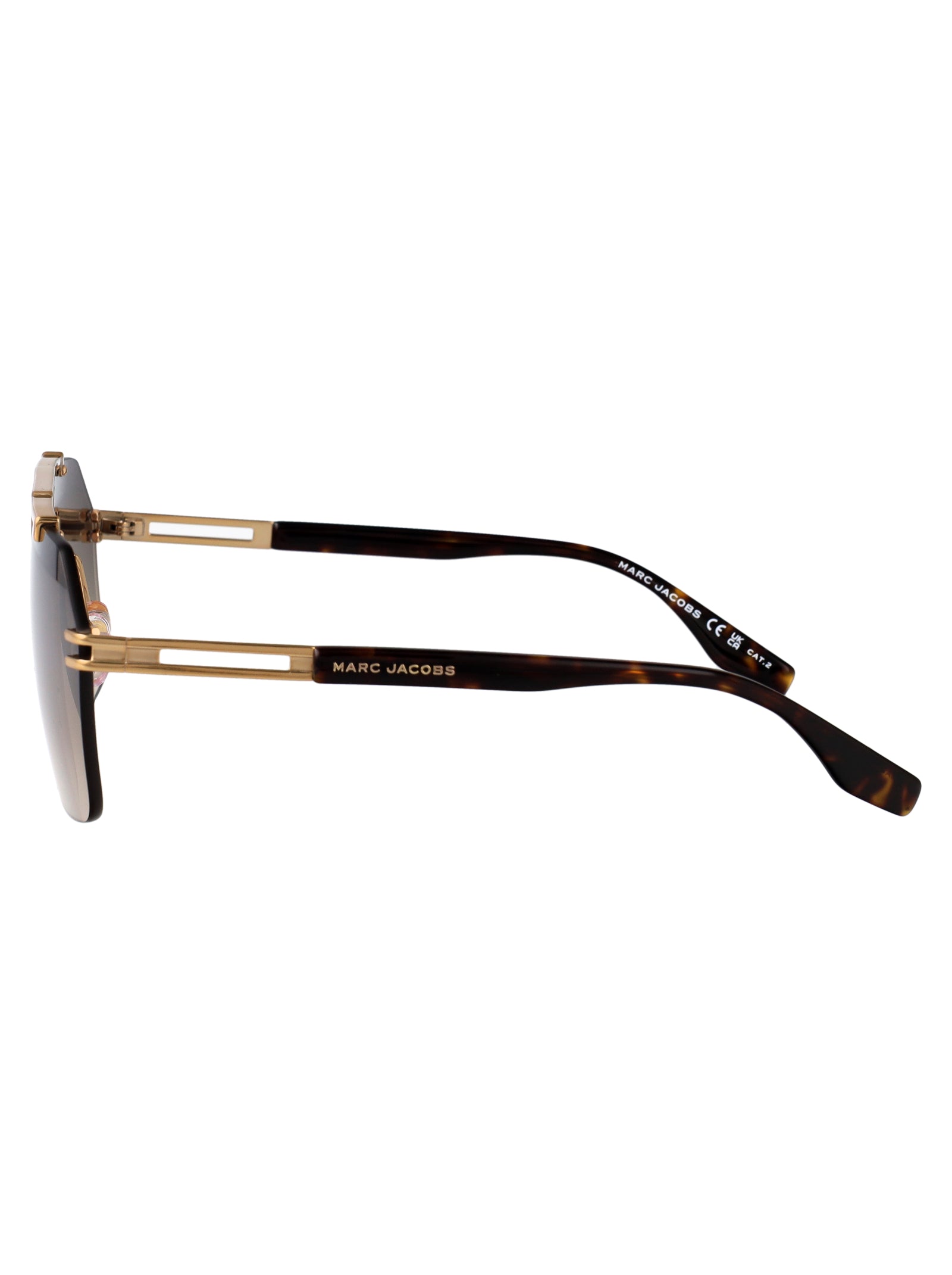 Marc 837-S 06j Gold Havana Titanium Sunglasses