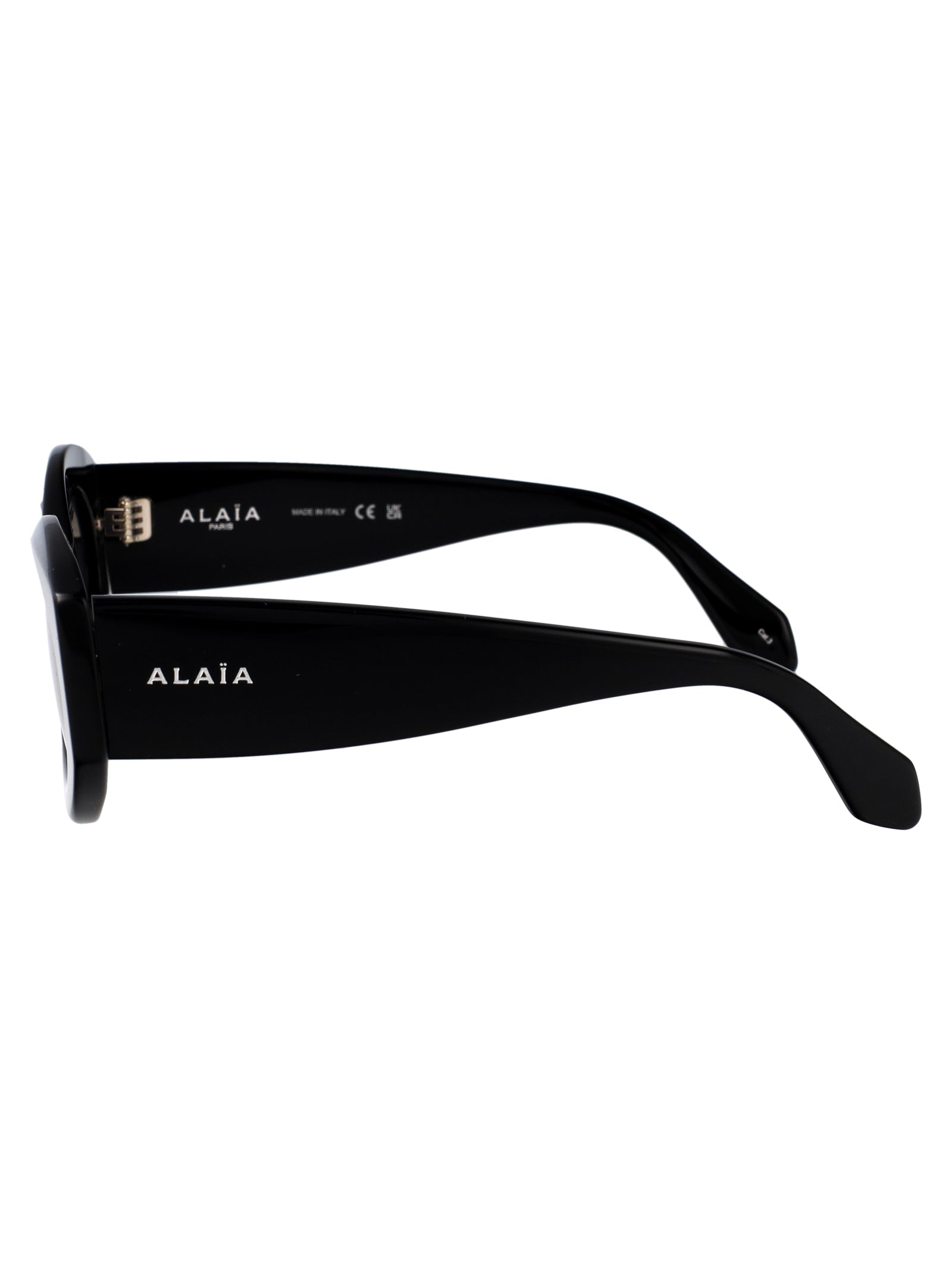 Black-black-grey Recycled Acetate Sunglasses