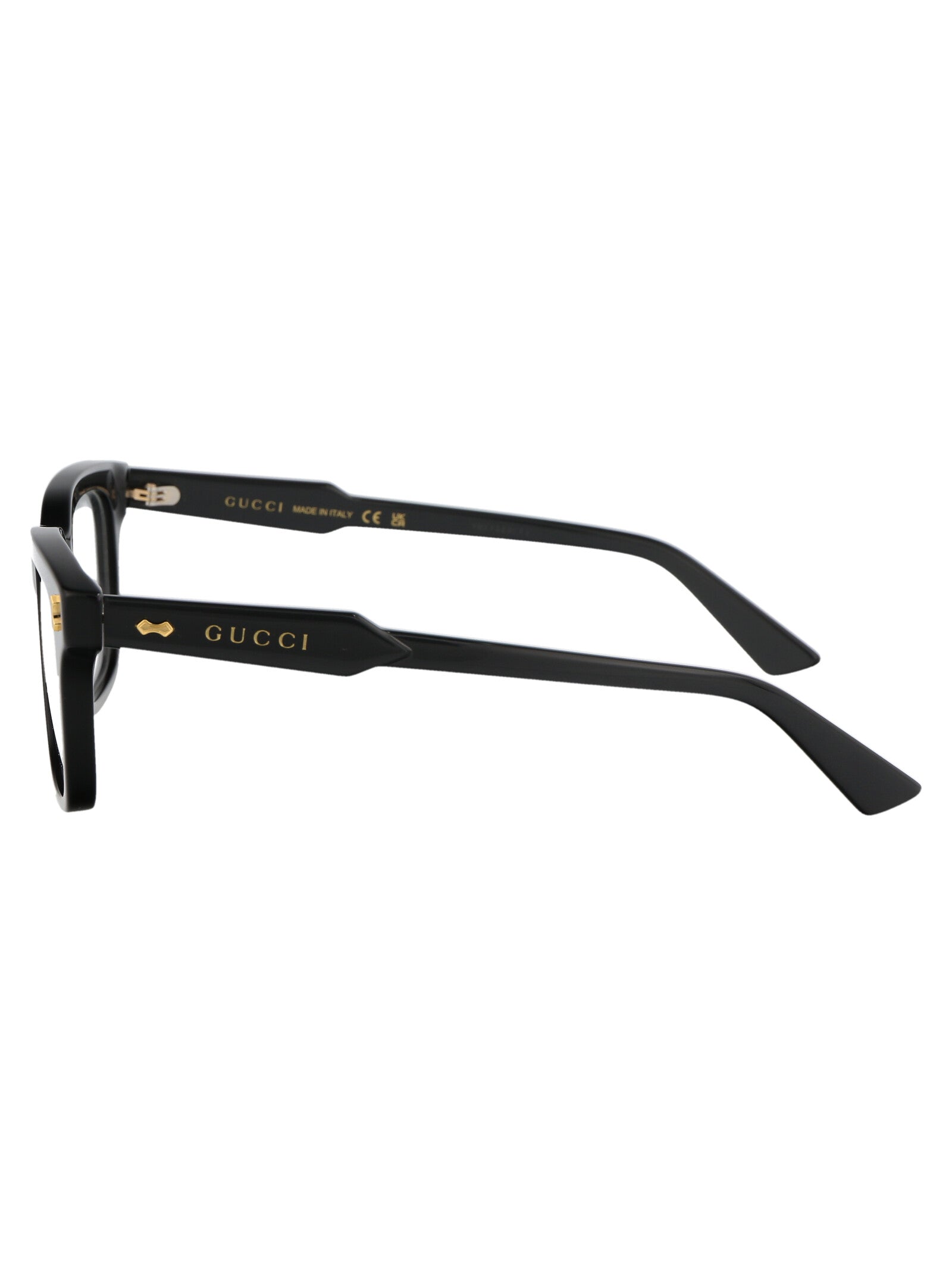 Gg1265o 001 Black Transparent Acetate Optical