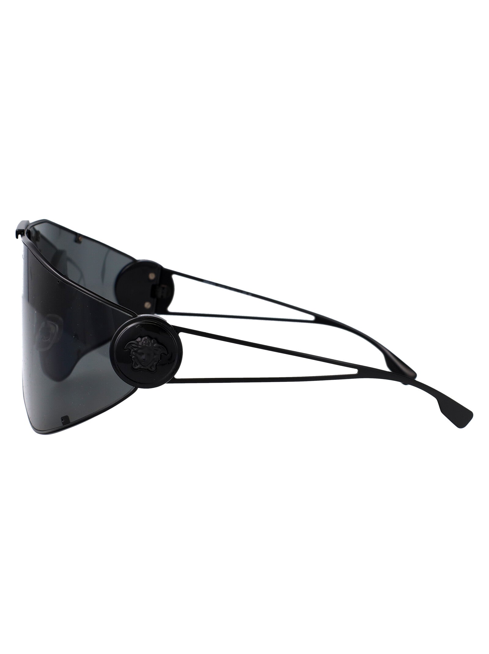 143387 Matte Black Metal Sunglasses