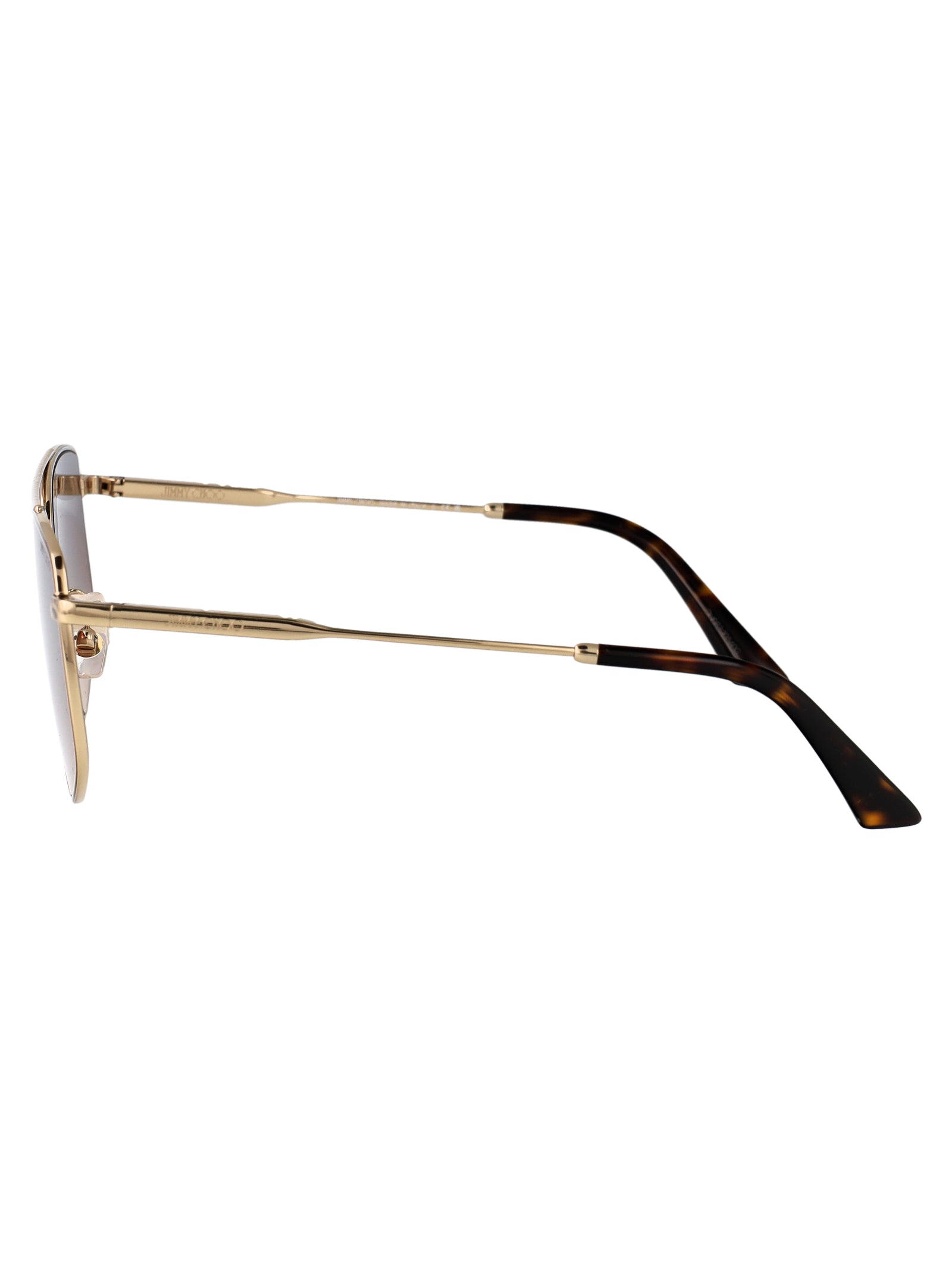 0jc4011 300613 Oro Pallido Steel Sunglasses