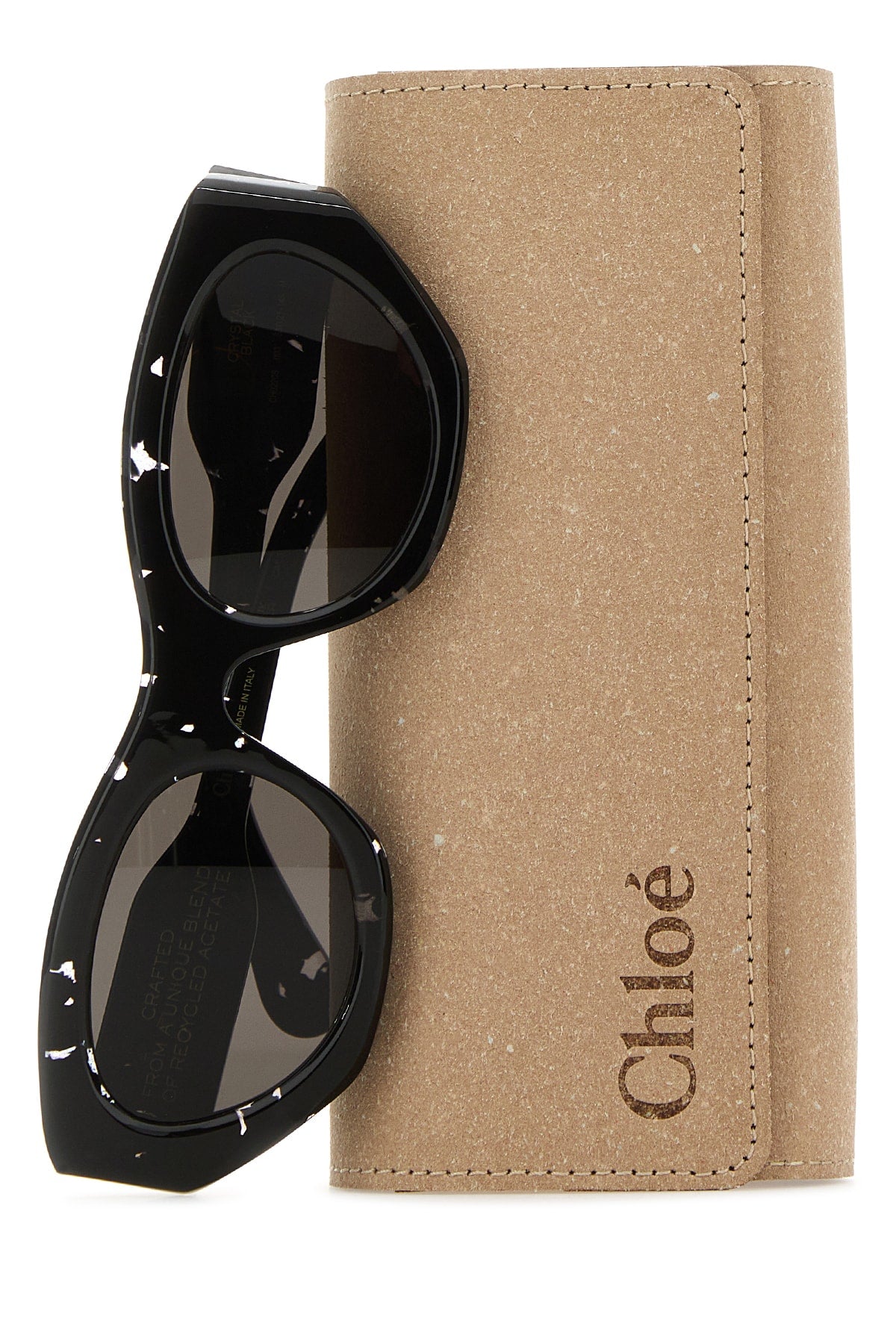 Ch0220s 003 Crystalblack Occhiali Da Sole