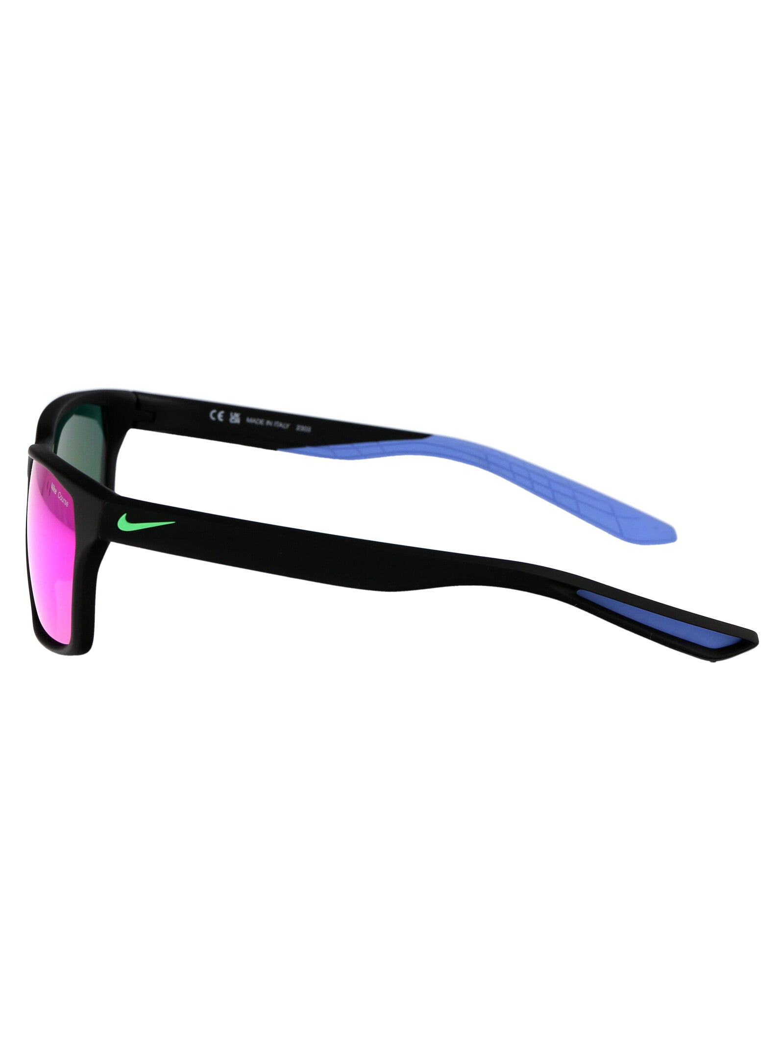 Nikemaverickrgemdc3295 10 Matte Black/turq Mirror Injected Sunglasses
