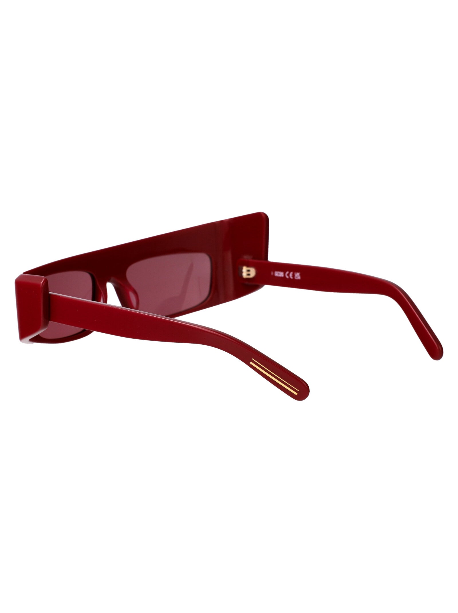 Gd0043 66s Rosso Luc/bordeaux Acetate Sunglasses