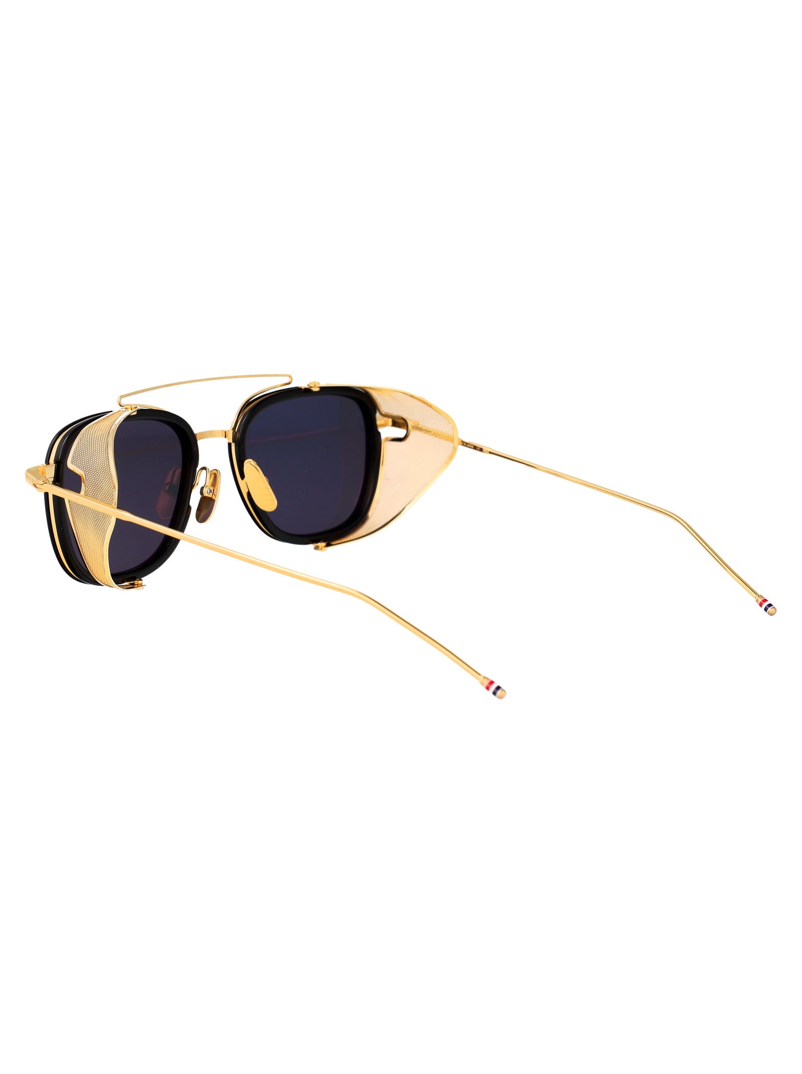 Ues808a-G0003 001 Shiny Black 18k Gold Titanium Acetate + Sunglasses
