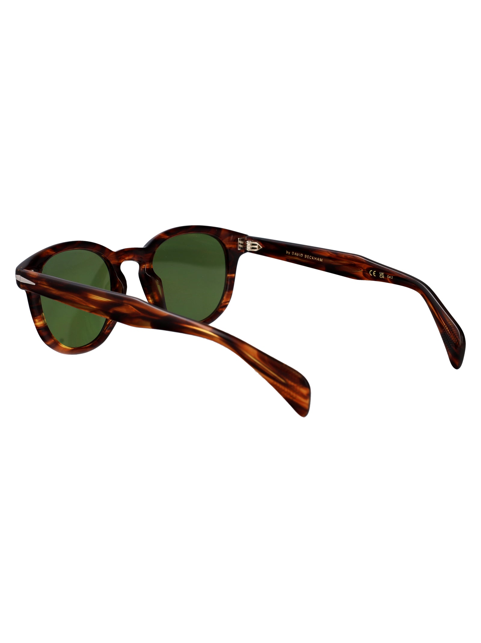 Db 1198-S Ex4 Brown Horn Acetate Sunglasses