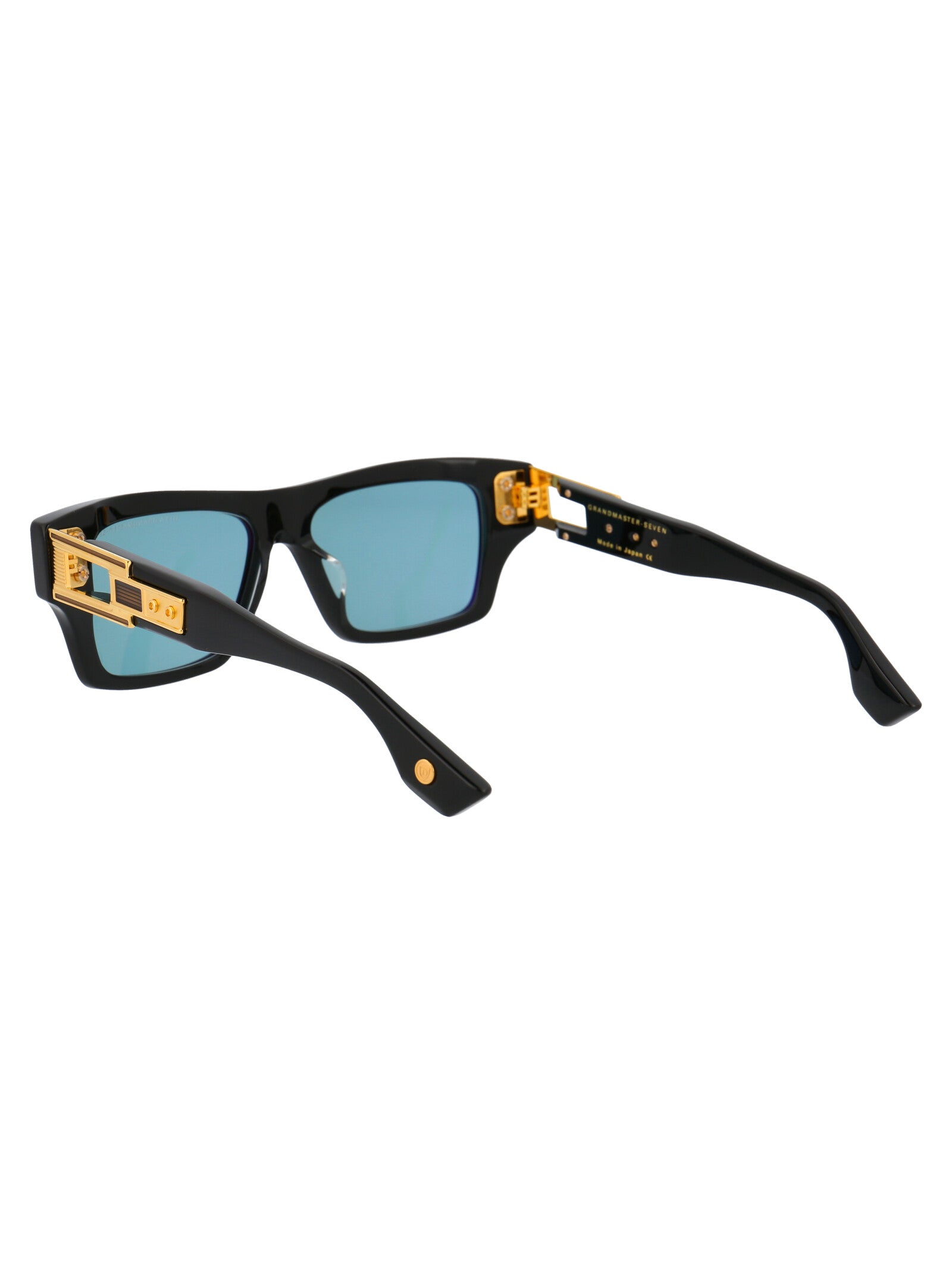 Dts407-A-01 01 Black - Yellow Gold Acetate Sunglasses