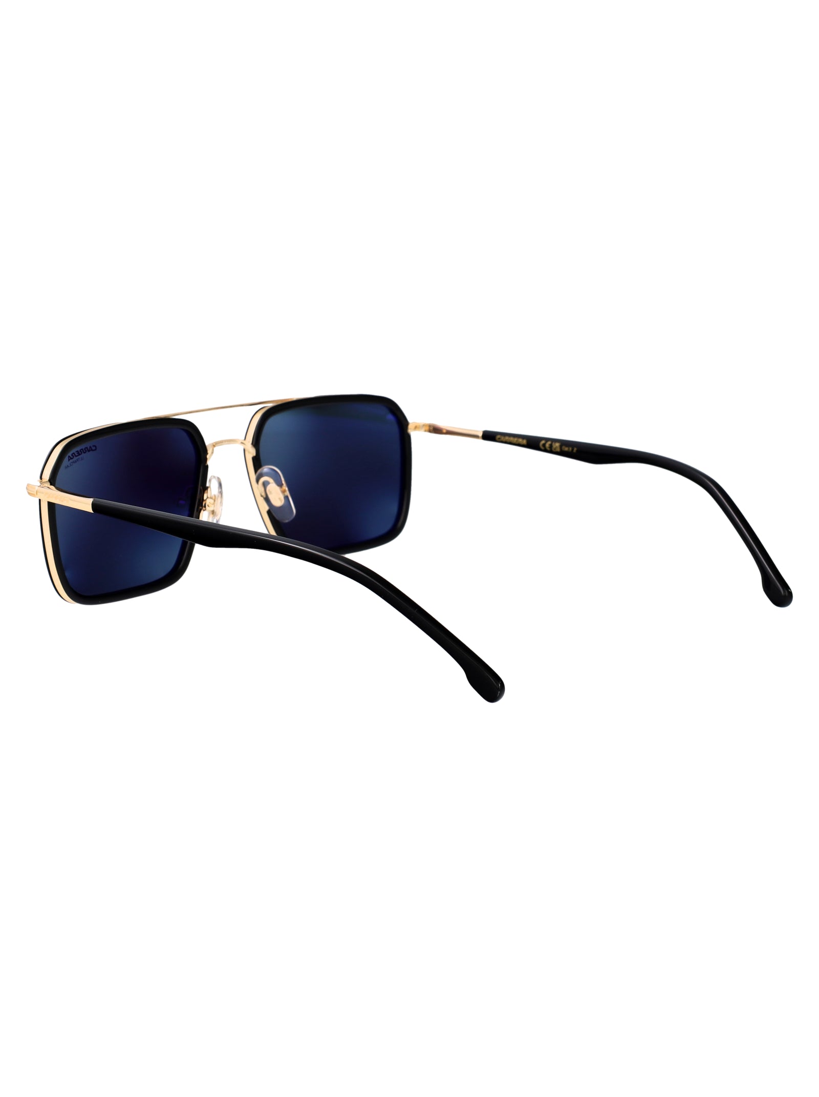 Carrera 362-S 2m2 Black Gold Stainless Steel Sunglasses