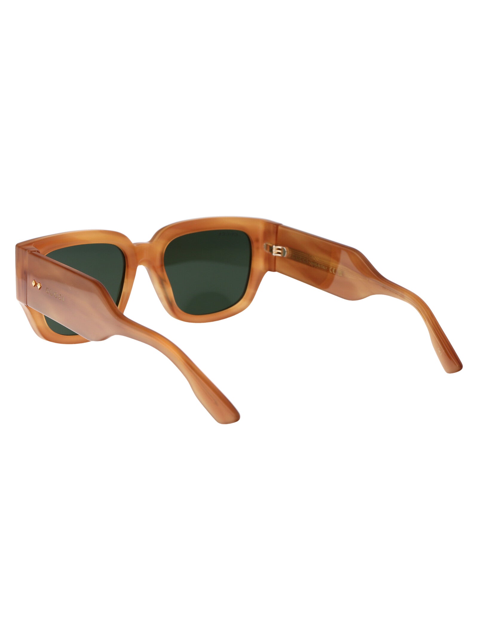 Gg1261s 004 Havana Green Acetate Sunglasses