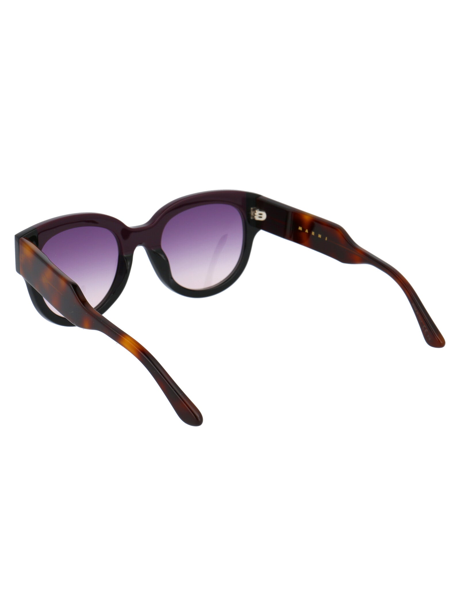 Me600s 600 Wine Black Acetate Sunglasses