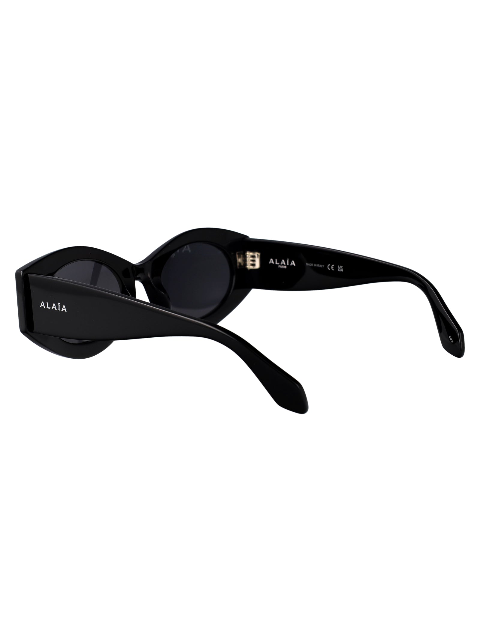 Black-black-grey Recycled Acetate Sunglasses