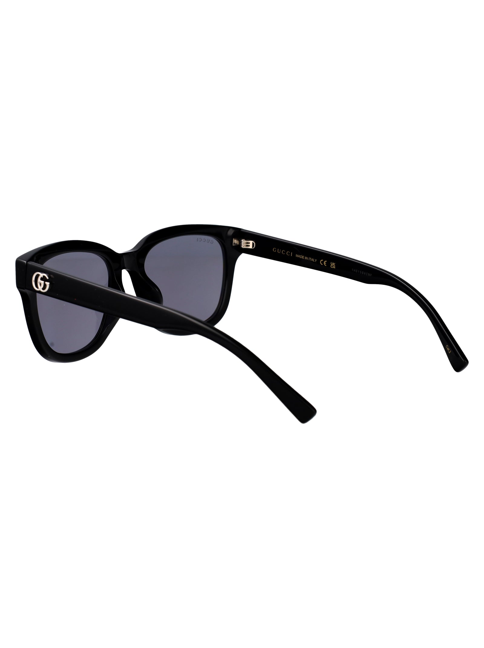 Gg2126sk 004 Black-black-grey Acetate Sunglasses