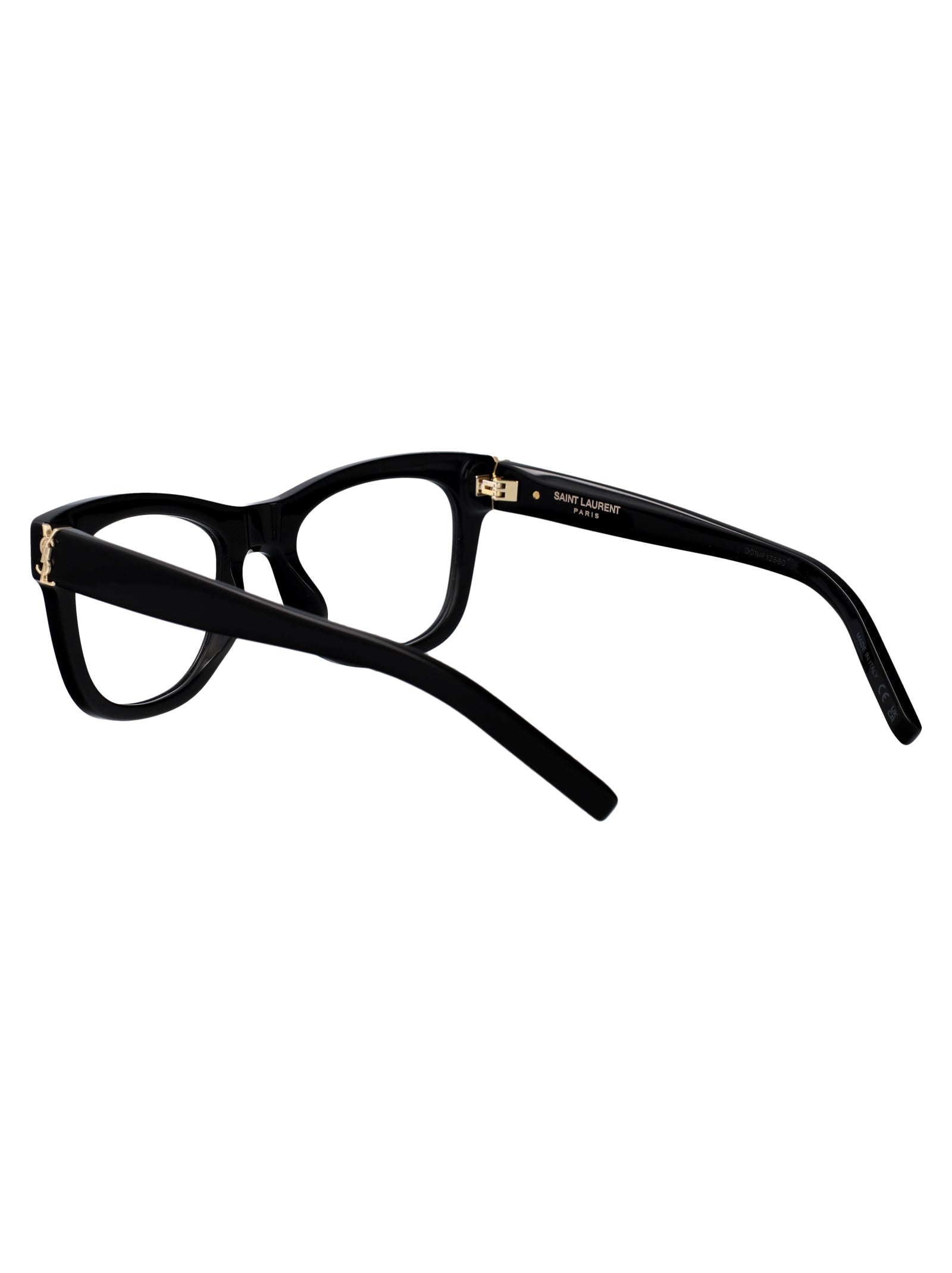 Sl M159 Black-black-transparent Acetate Optical