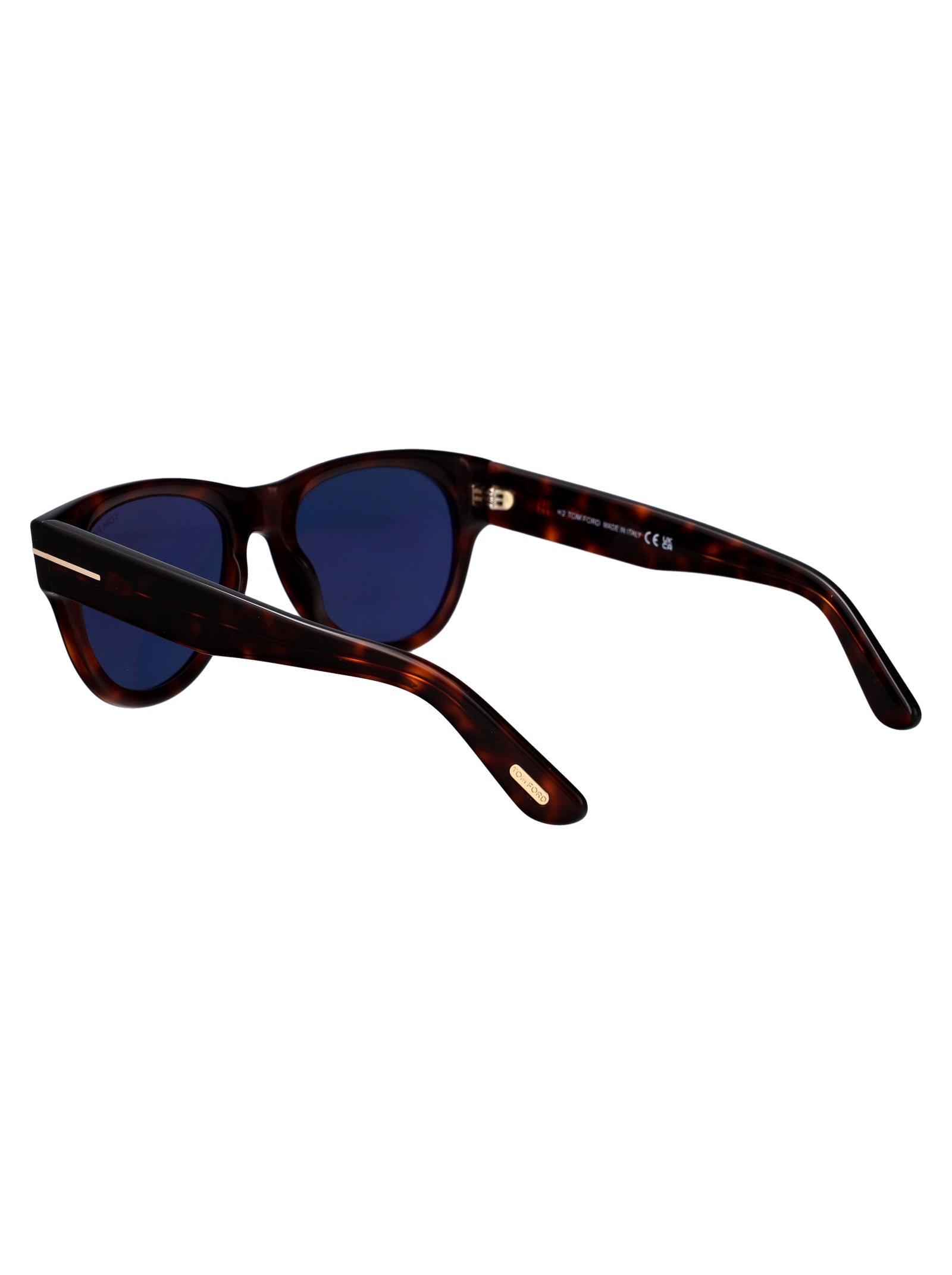 Ft1305 54v Avana Rossa / Blu Acetate Sunglasses