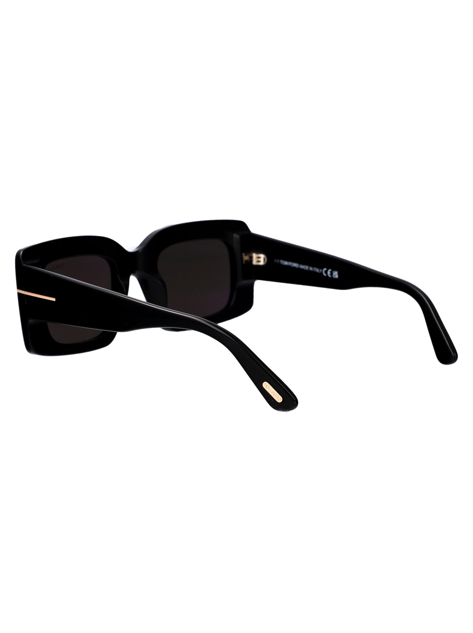 Ft1188 01a Nero Lucido / Fumo Acetate Sunglasses