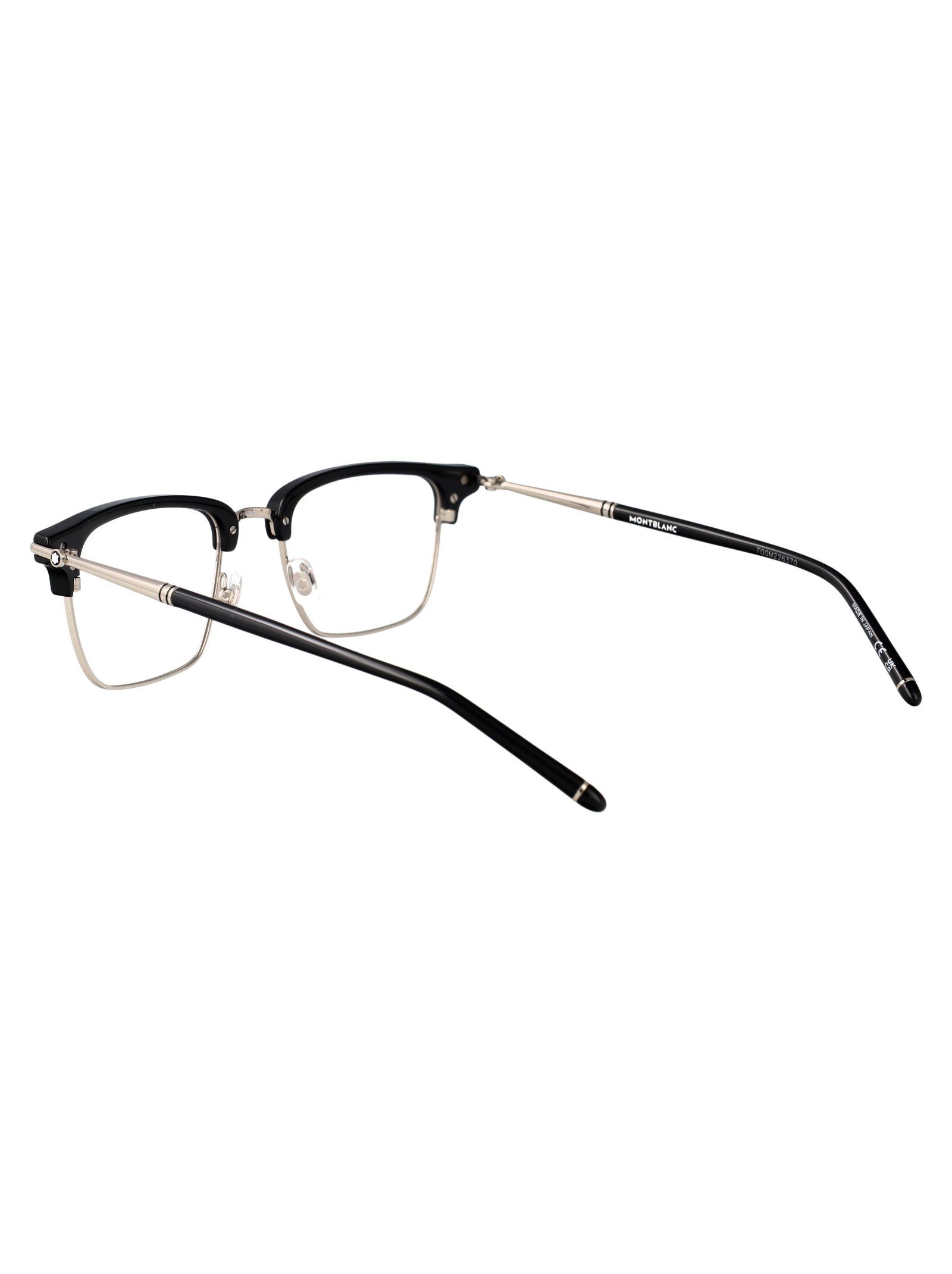 Mb0243o 004 Black Transparent Metal Optical