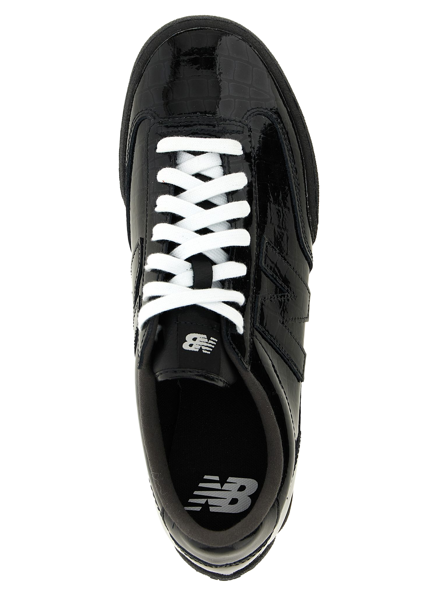 Gator Run sneakers Black Calfskin Leather (bos Taurus)