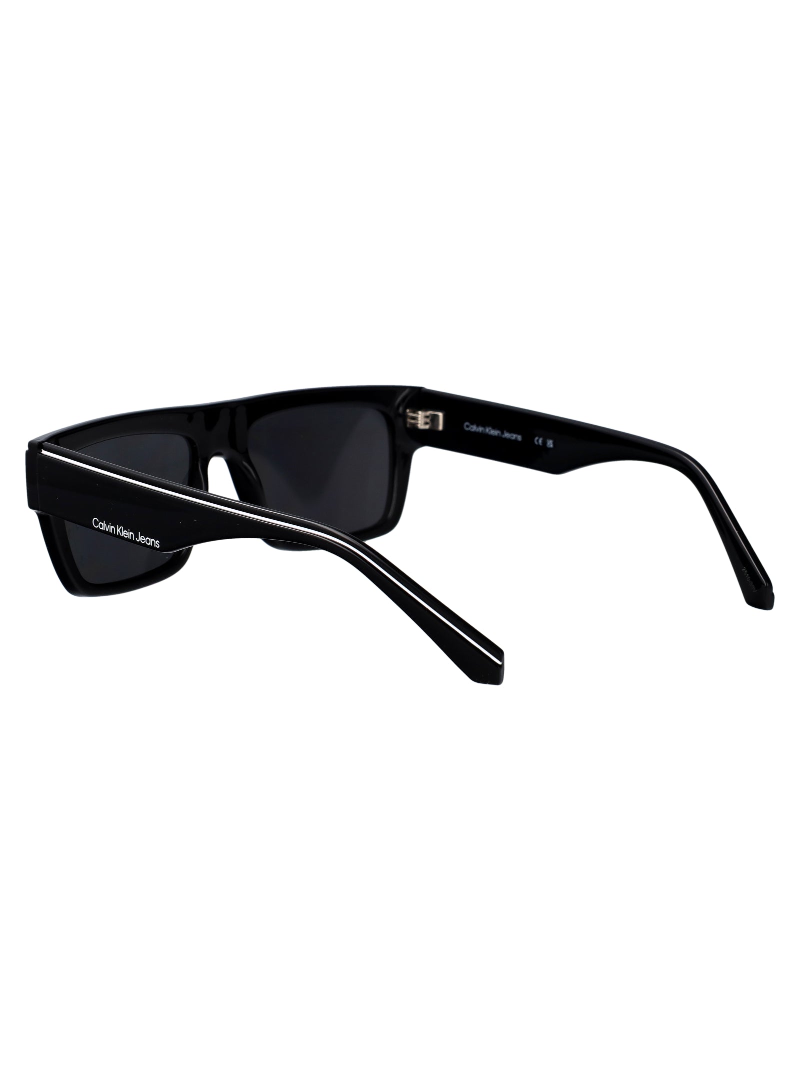 Ckj24603sn 1 Black Injected Sunglasses