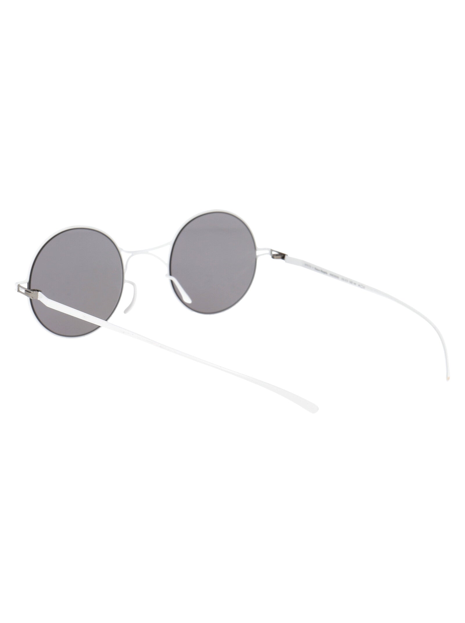 Mmesse002 E13 White Warmgrey Flash Nylon Sunglasses