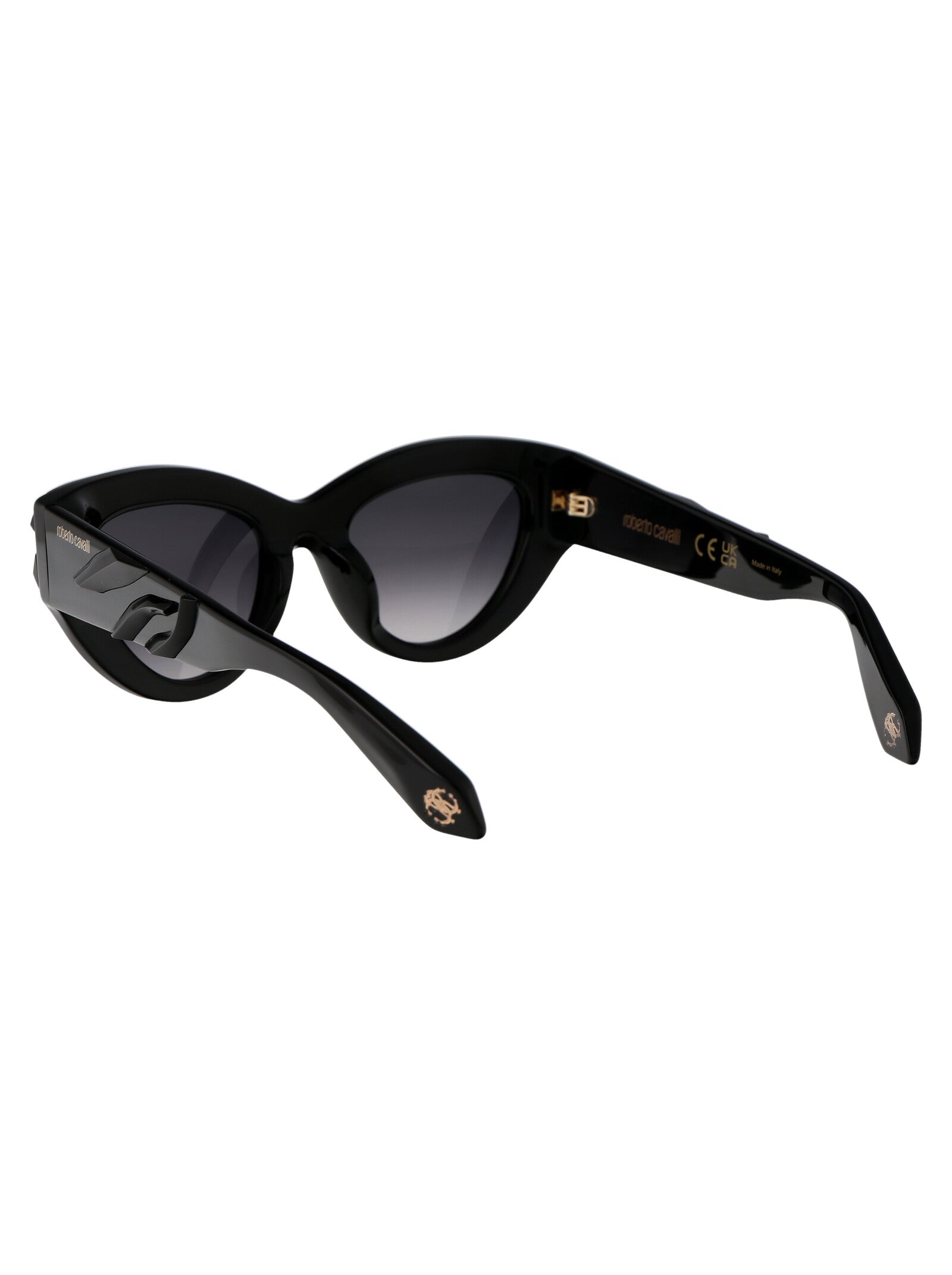 SRC009V 0700 Black Acetate Sunglasses