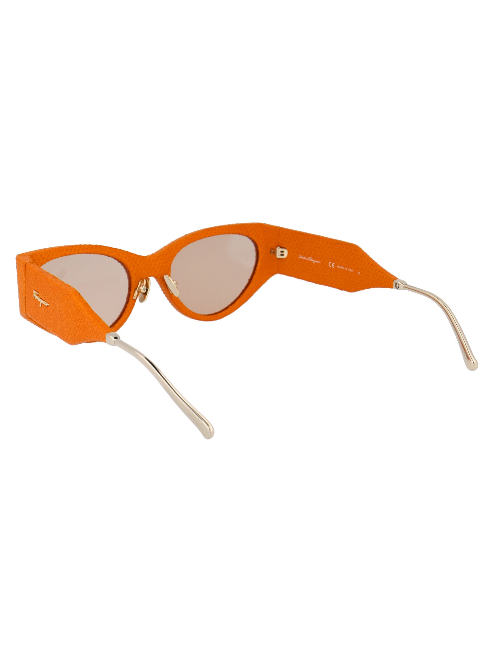 Sf950sl 712 Golden Karung Leather Sunglasses