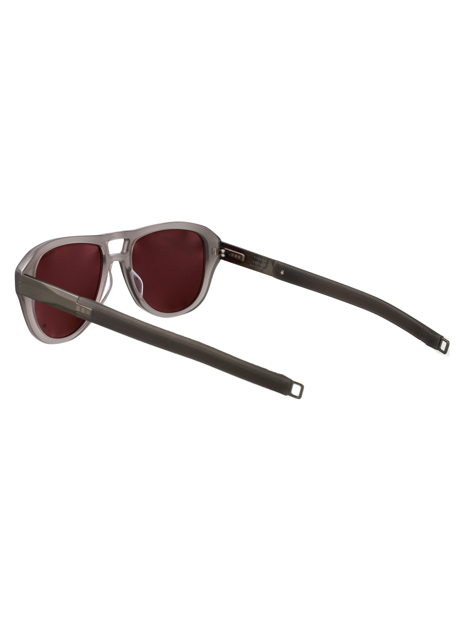 Dls430-A-01 01 Stone Grey - Brushed Antique Silver Metal Sunglasses