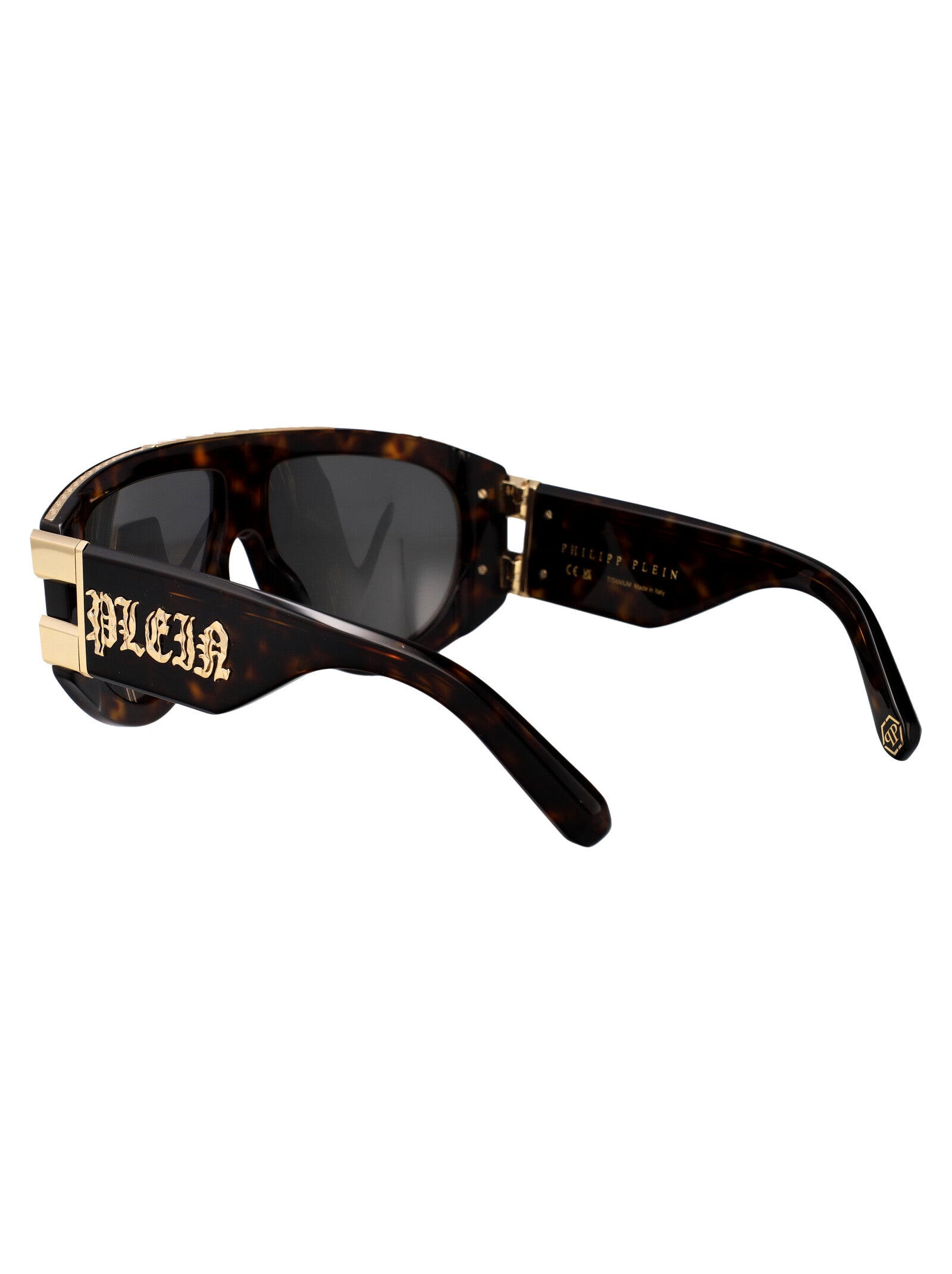 Spp127v 0722 Havana Acetate + Metal Sunglasses