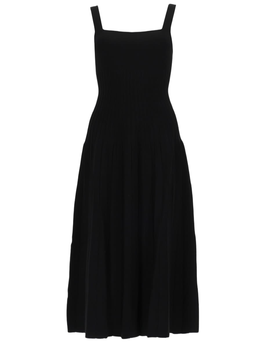 Abito Ellison Black Viscose Polyamide Elastane Dress