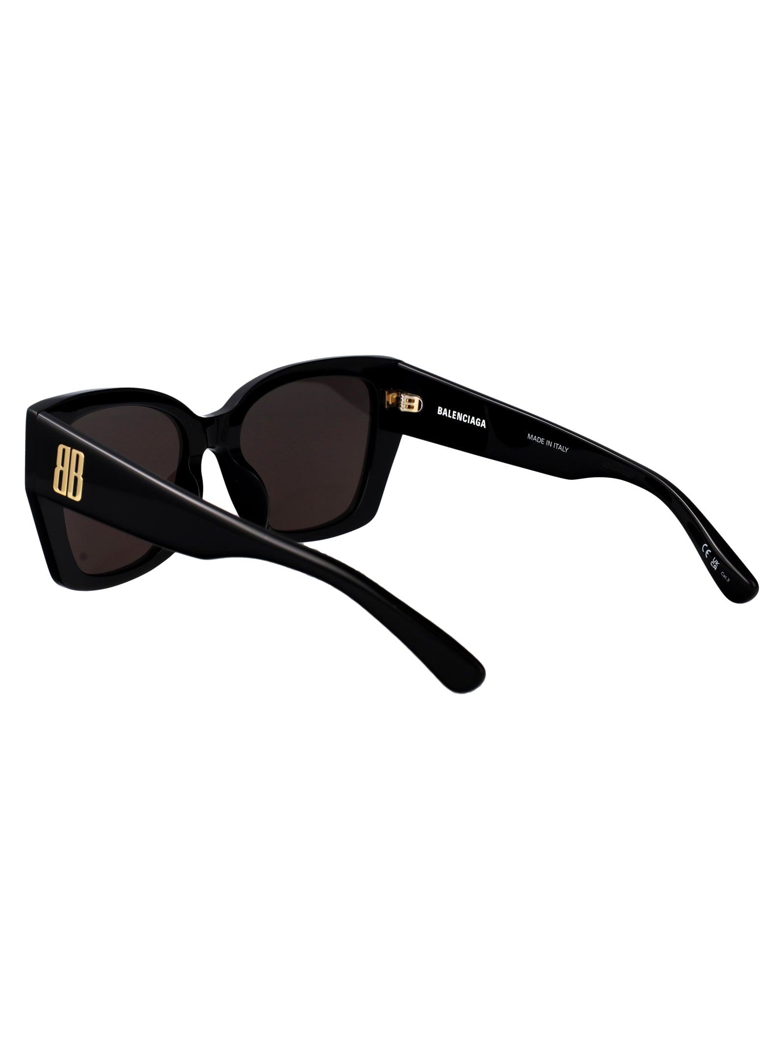 Bb0474s 001 Black-black-grey Acetate Sunglasses