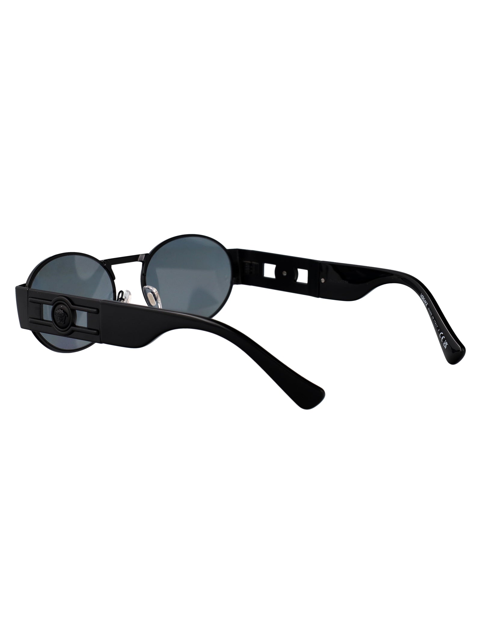 0ve2264 1261-1 1261/1 Matte Black Steel Sunglasses
