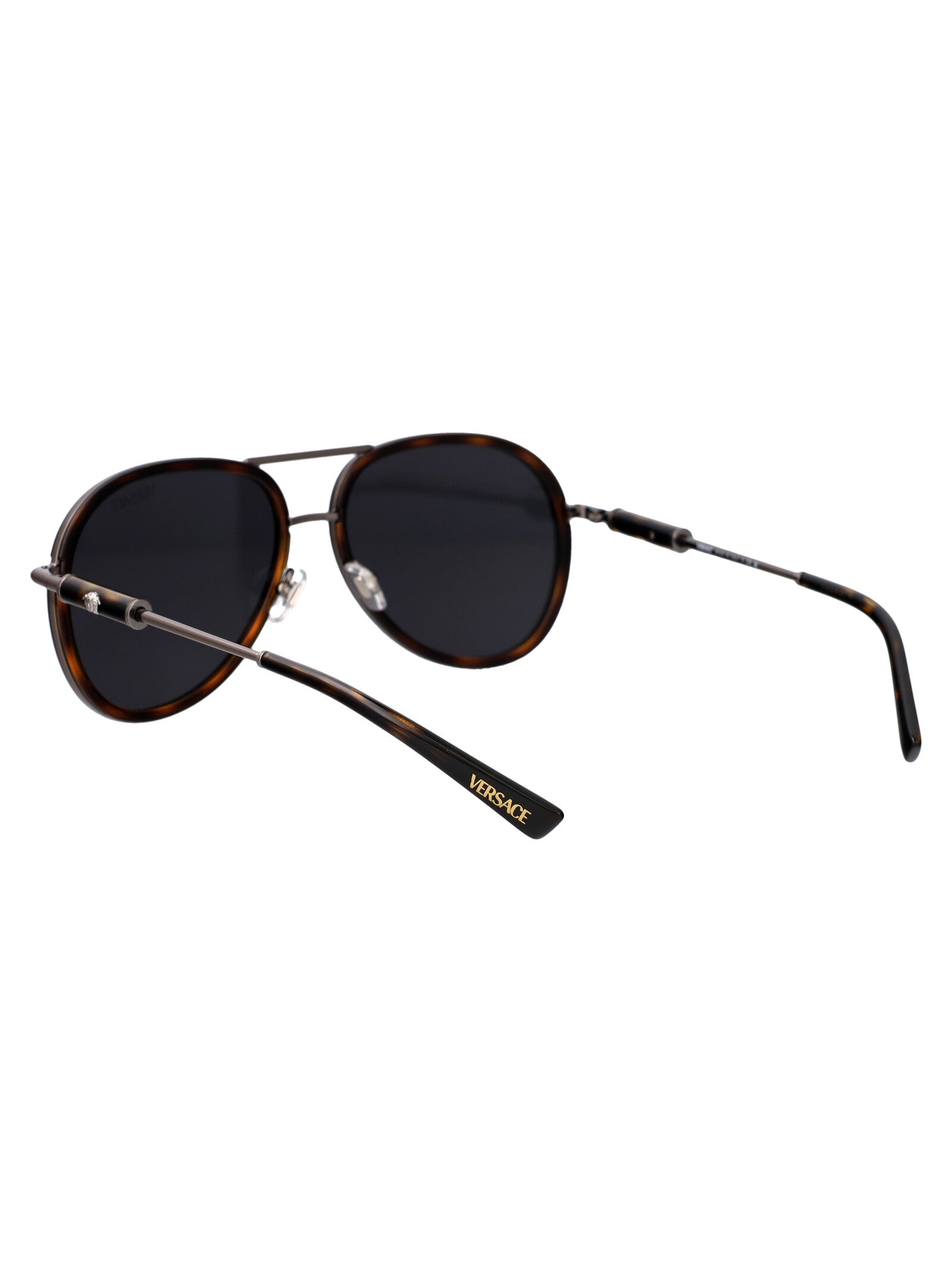0ve2260 100187 Havana Metal Sunglasses