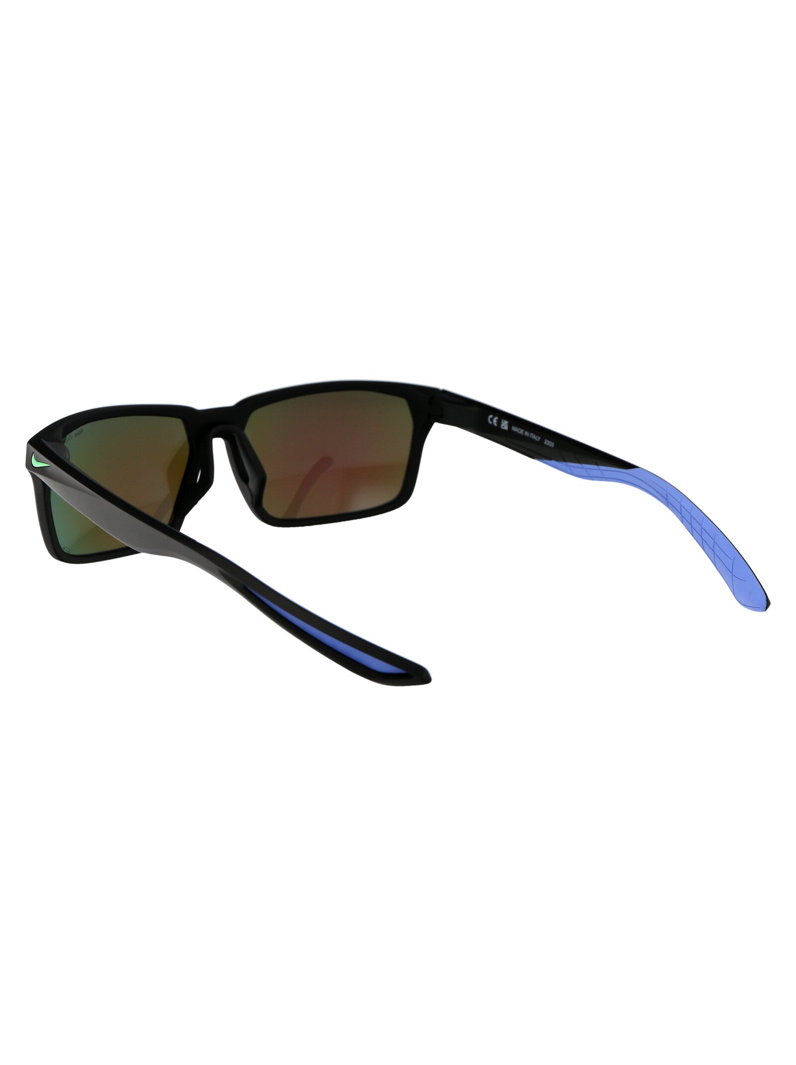 Nikemaverickrgemdc3295 10 Matte Black/turq Mirror Injected Sunglasses
