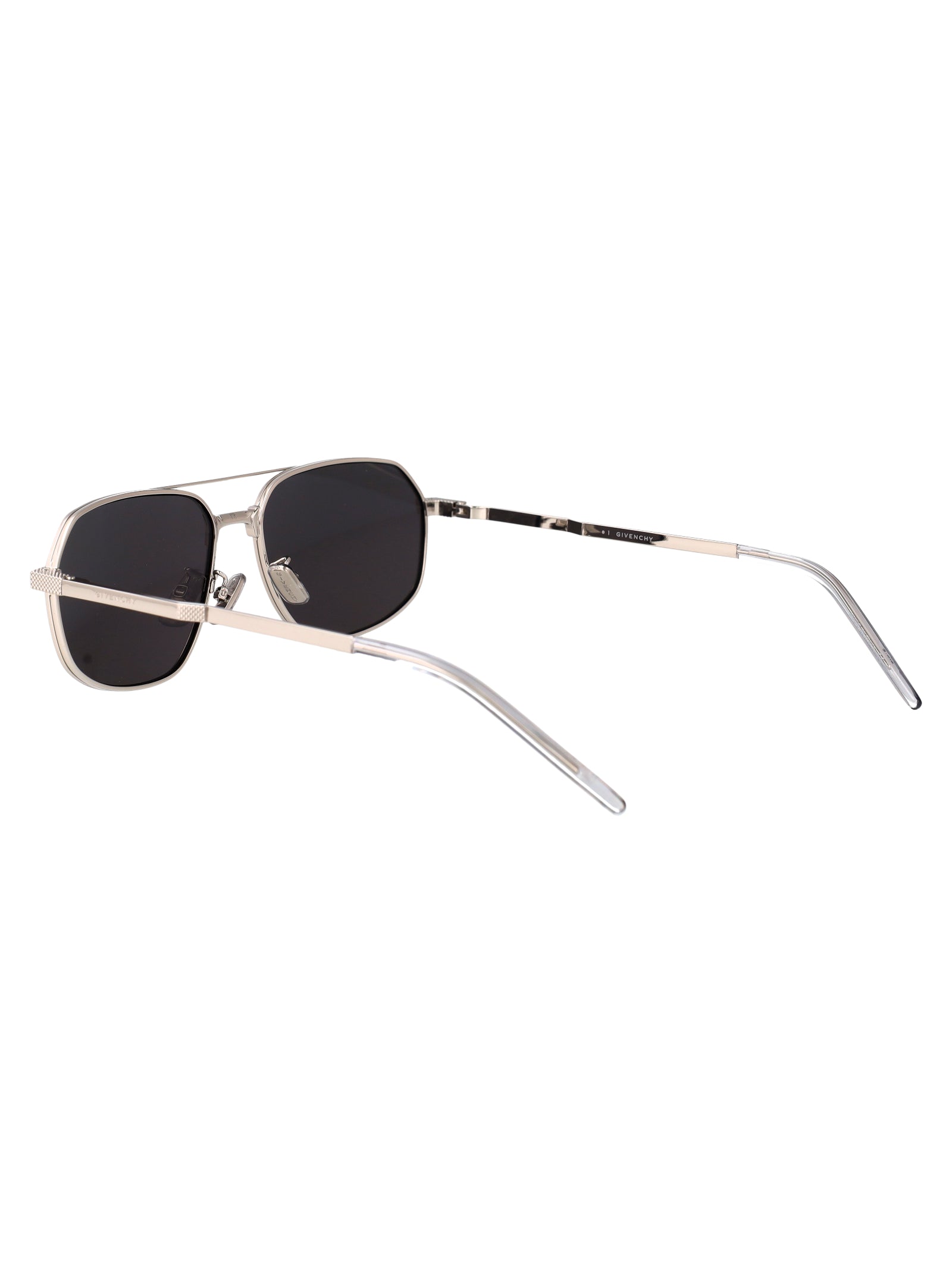 Gv40120u 16a Silver Metal Sunglasses