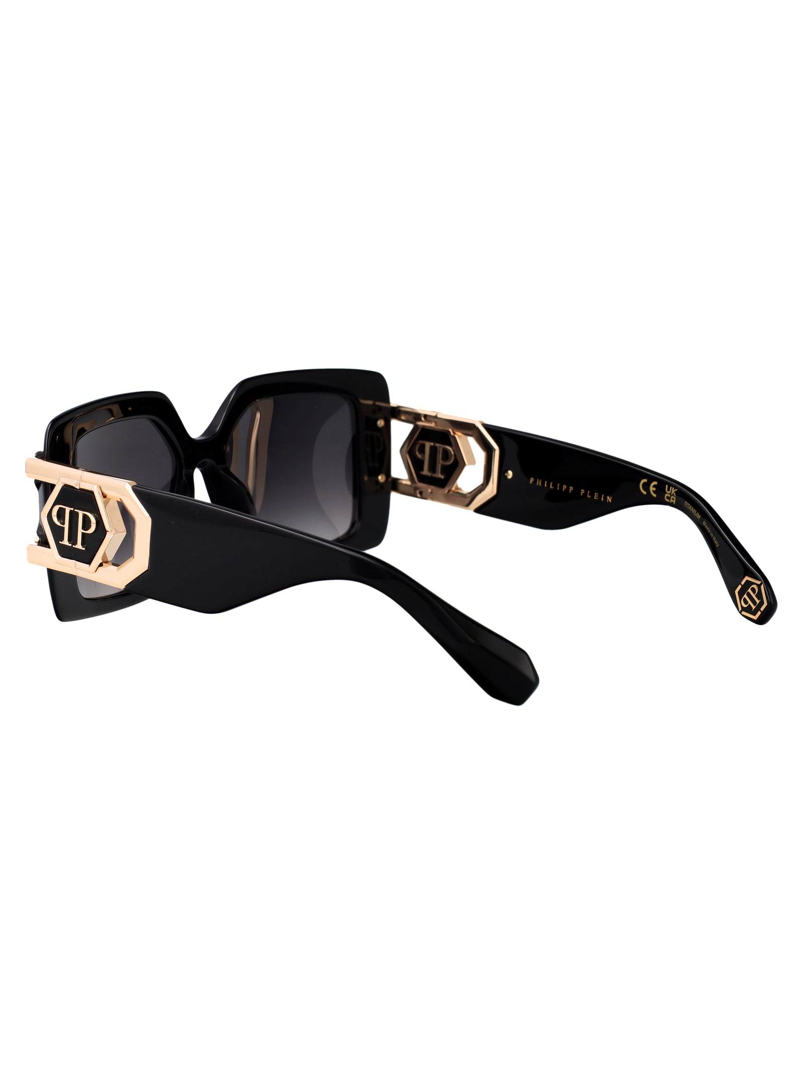 Spp159 0700 Nero Lucido Titanium Sunglasses